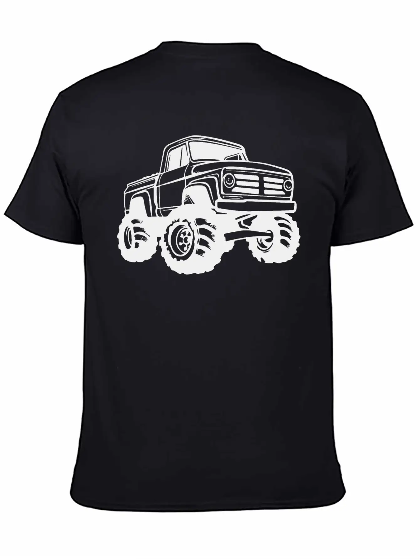Monster Truck Monstertruck Unisex Short Sleeve Soft Cotton T-Shirt – Casual Everyday Wear
