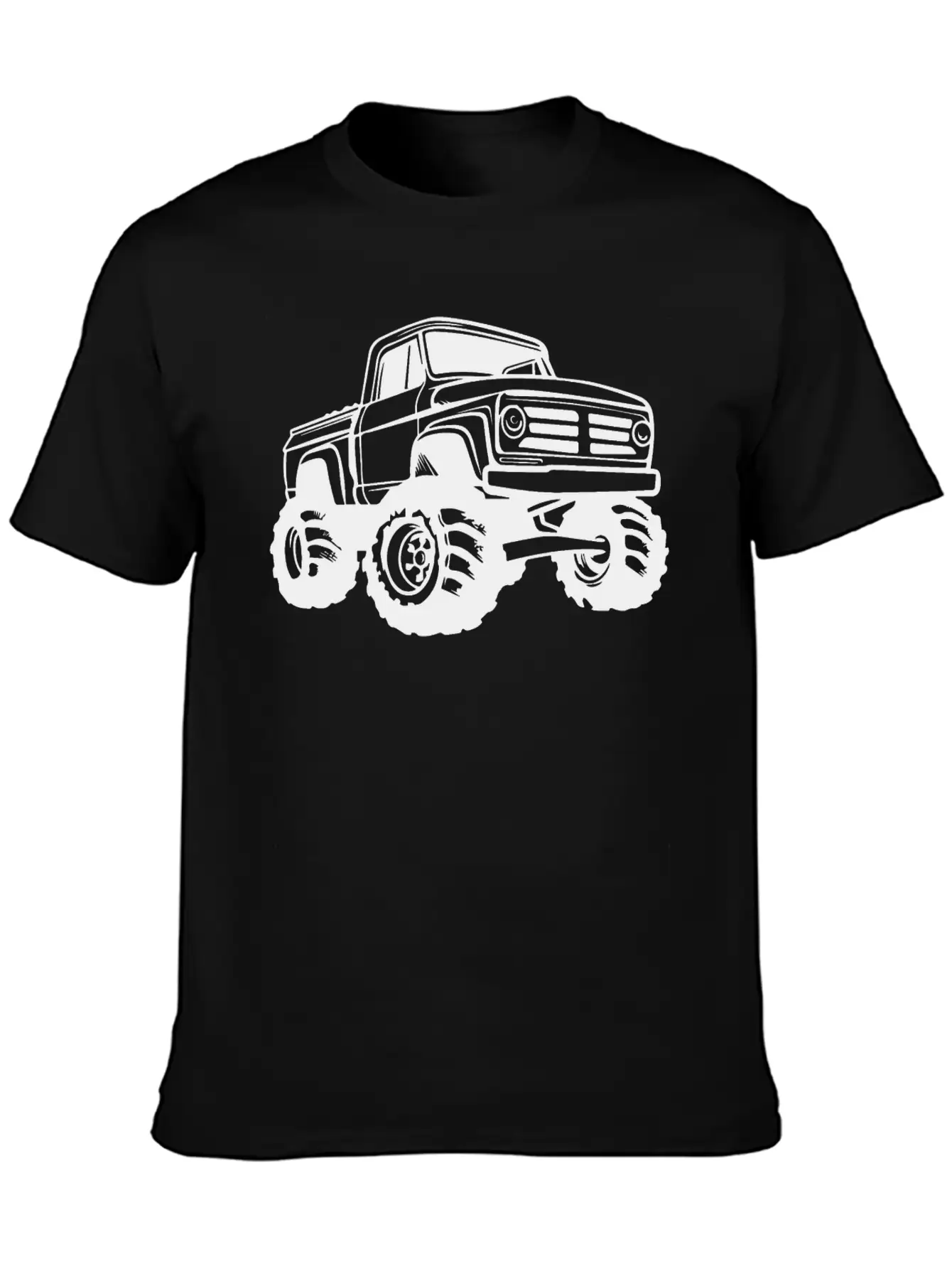 Monster Truck Monstertruck Unisex Short Sleeve Soft Cotton T-Shirt – Casual Everyday Wear