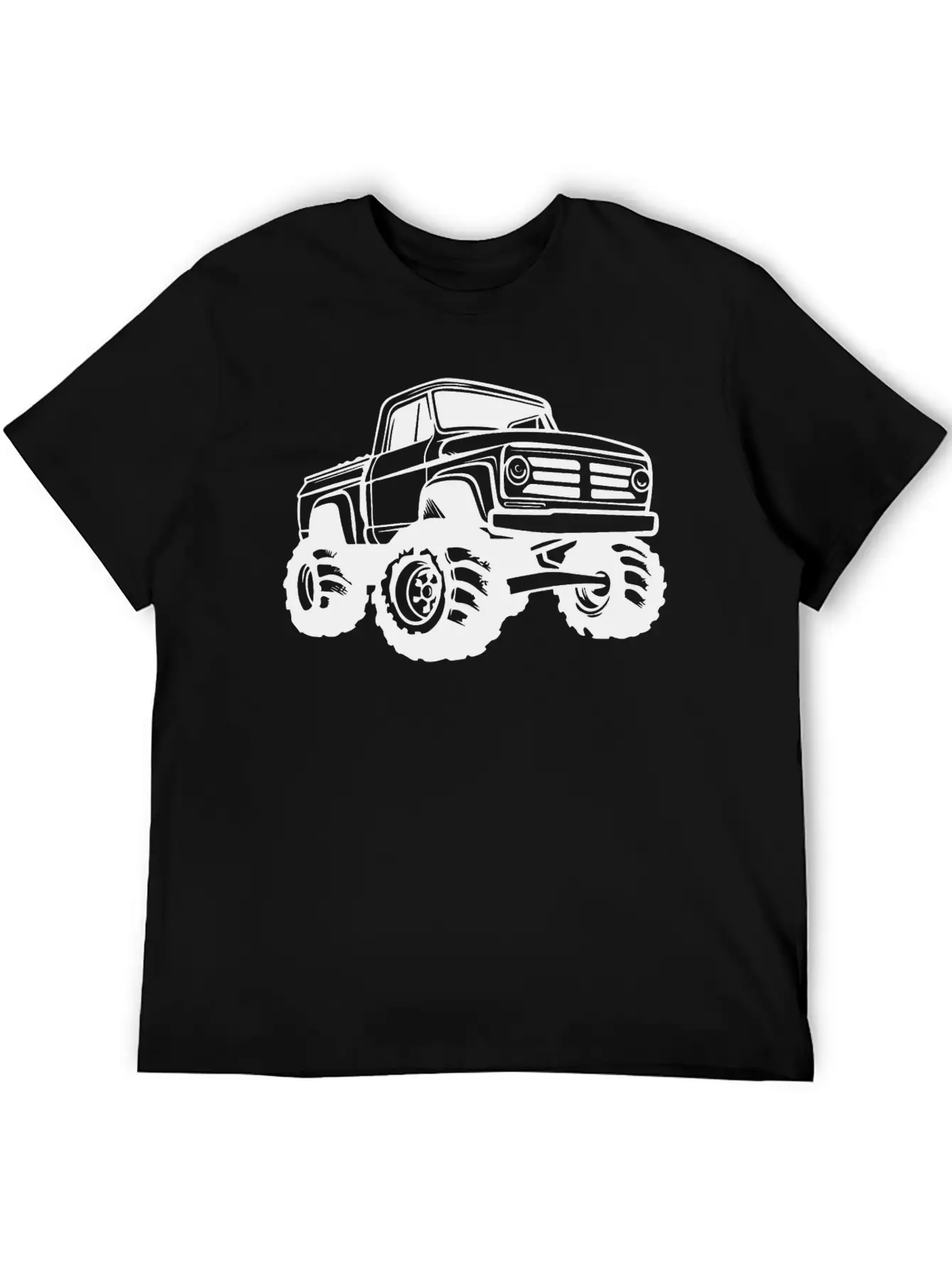 Monster Truck Monstertruck Unisex Short Sleeve Soft Cotton T-Shirt – Casual Everyday Wear