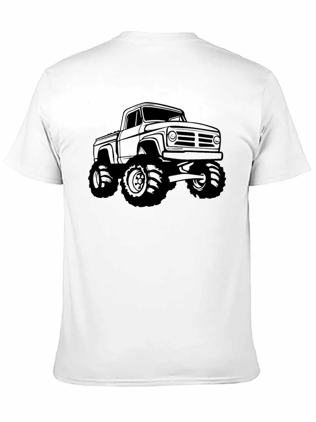 Monster Truck Monstertruck Unisex Short Sleeve Soft Cotton T-Shirt – Casual Everyday Wear
