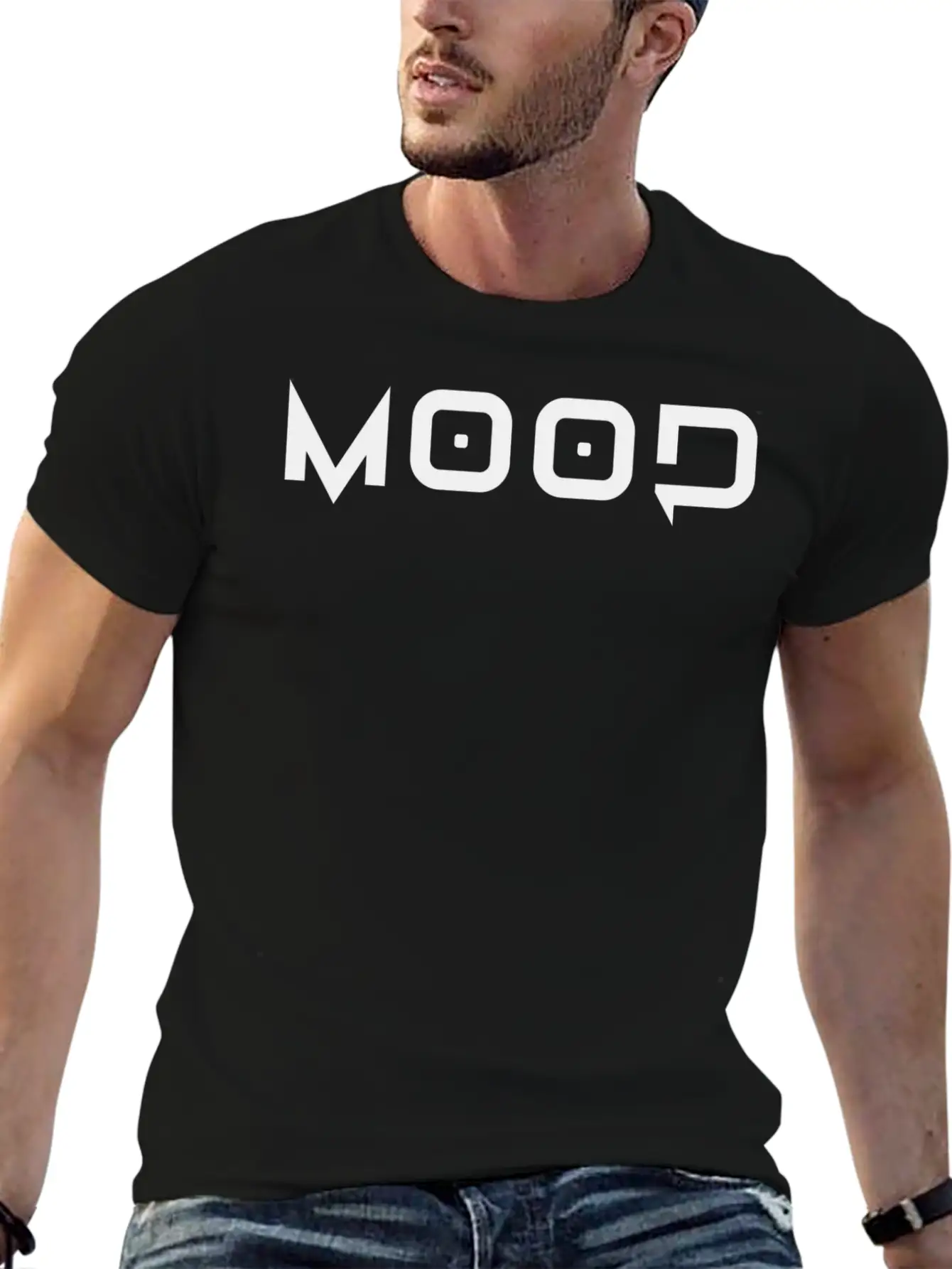 MOOD Basic Graphic T-Shirt – Daily Comfort In Soft Cotton