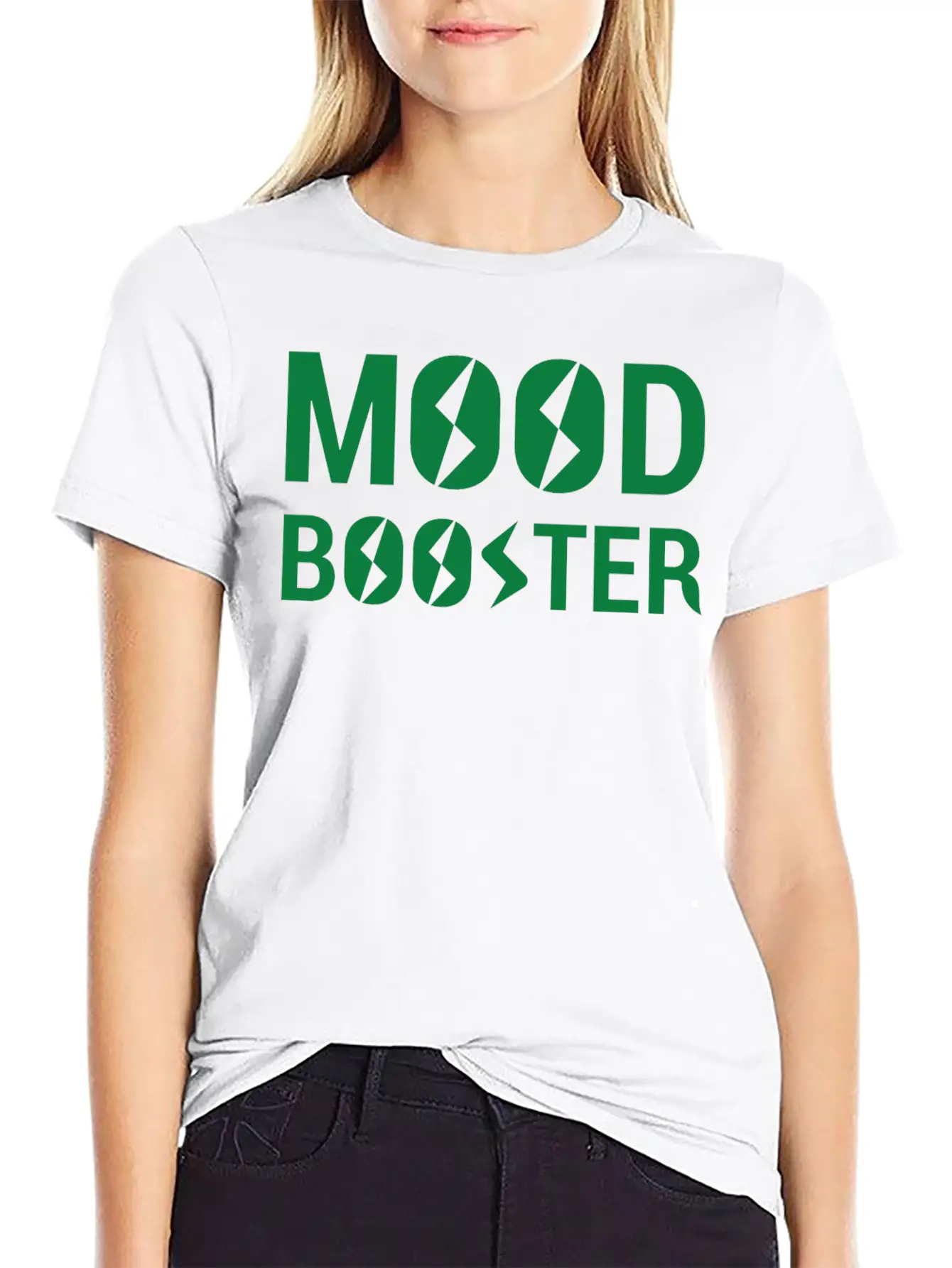 Mood Booster Tshirt Stylish Everyday T-Shirt – Unisex Basic Cotton Tee