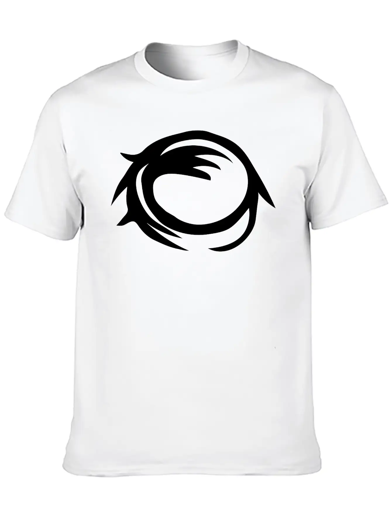 Moon Crater Eye Comfortable Minimalist Graphic Tee – Summer Style Essential