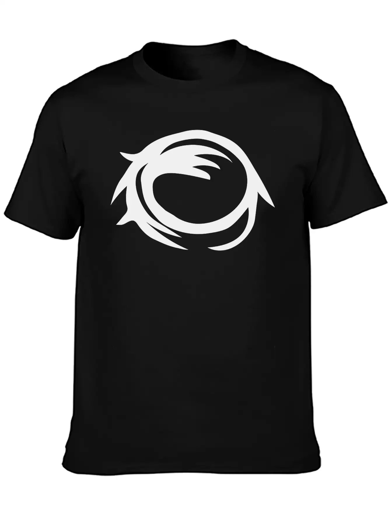Moon Crater Eye Comfortable Minimalist Graphic Tee – Summer Style Essential