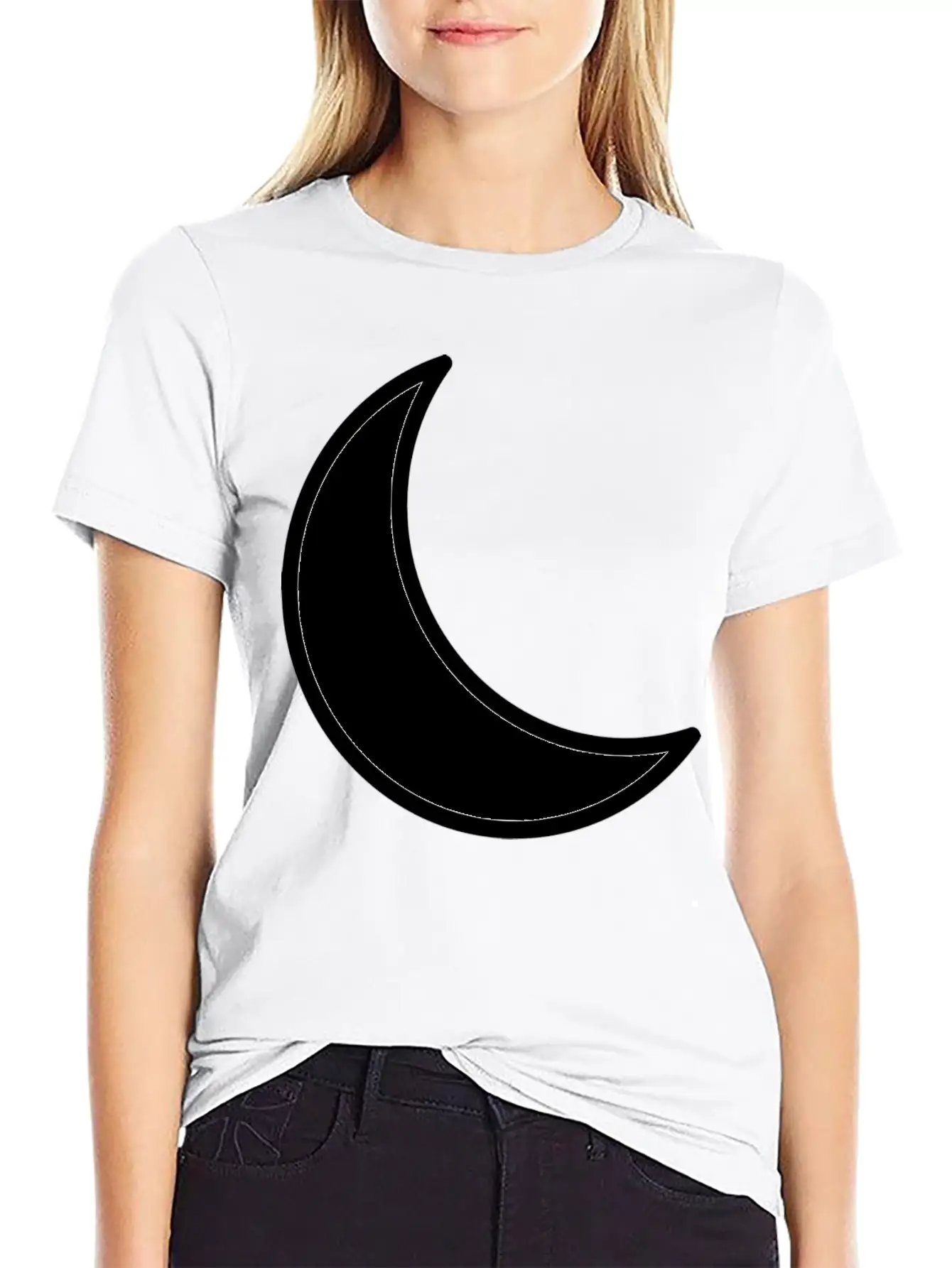Moon Stylish Everyday T-Shirt – Unisex Basic Cotton Tee