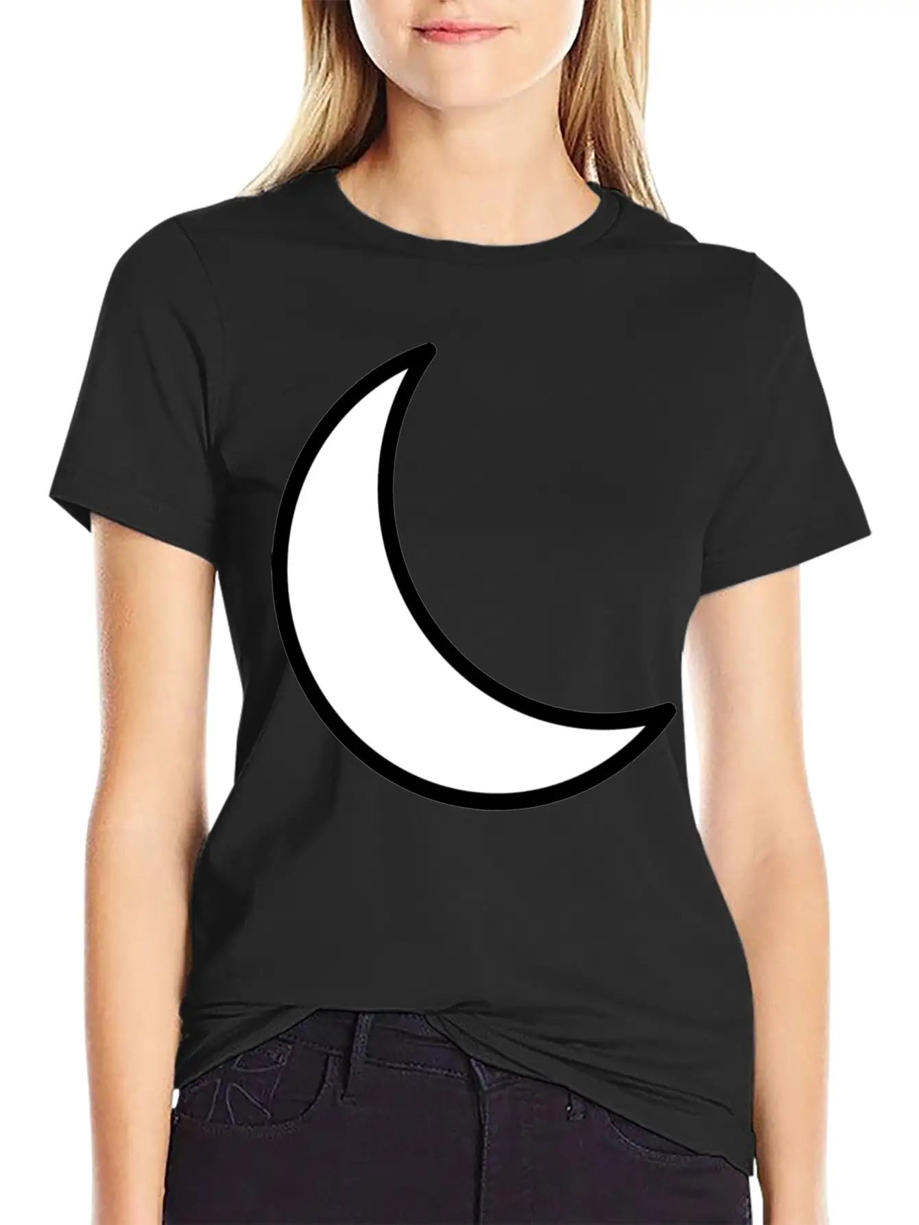 Moon Stylish Everyday T-Shirt – Unisex Basic Cotton Tee
