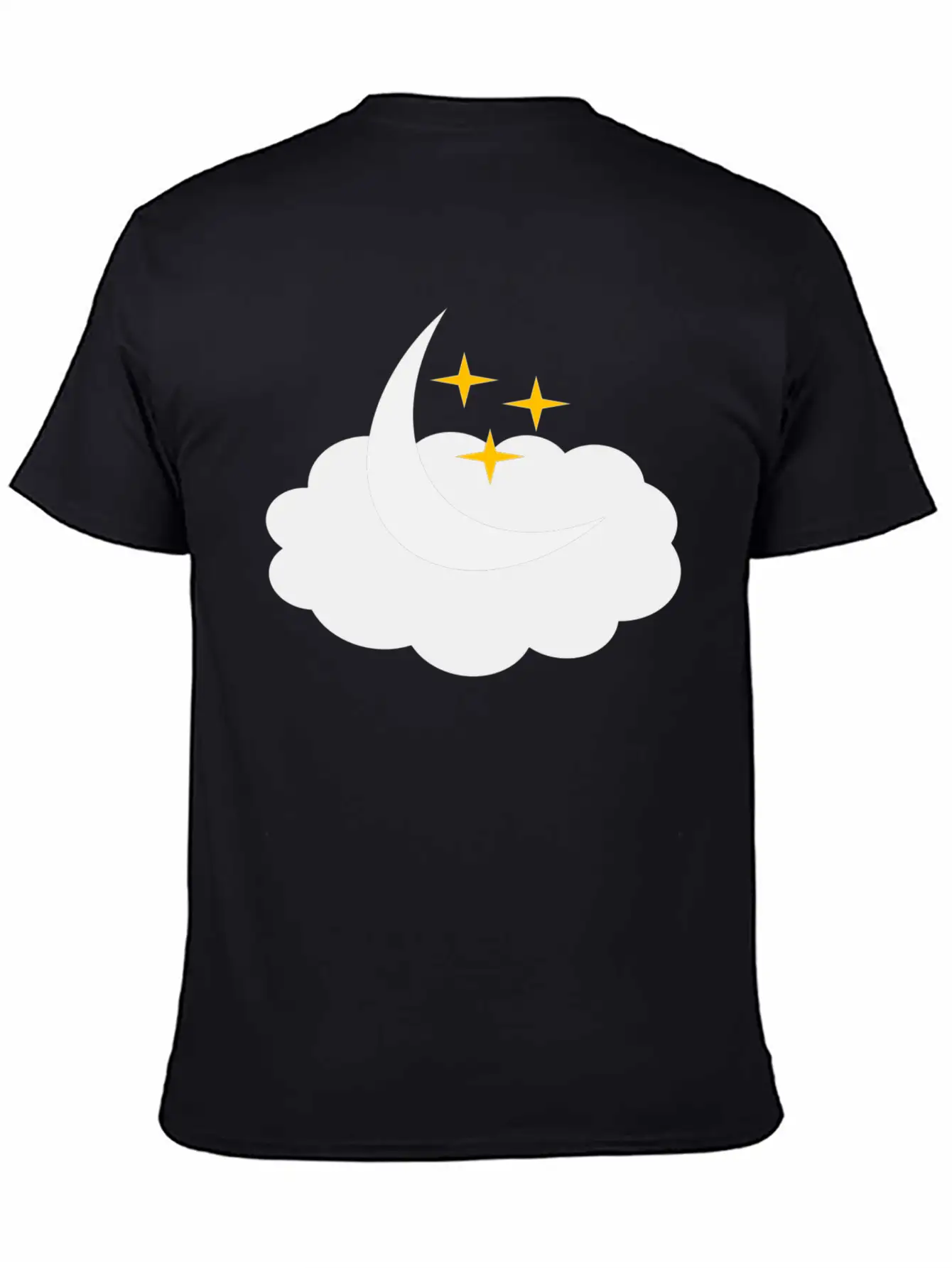 Moon Unisex Short Sleeve Soft Cotton T-Shirt – Casual Everyday Wear