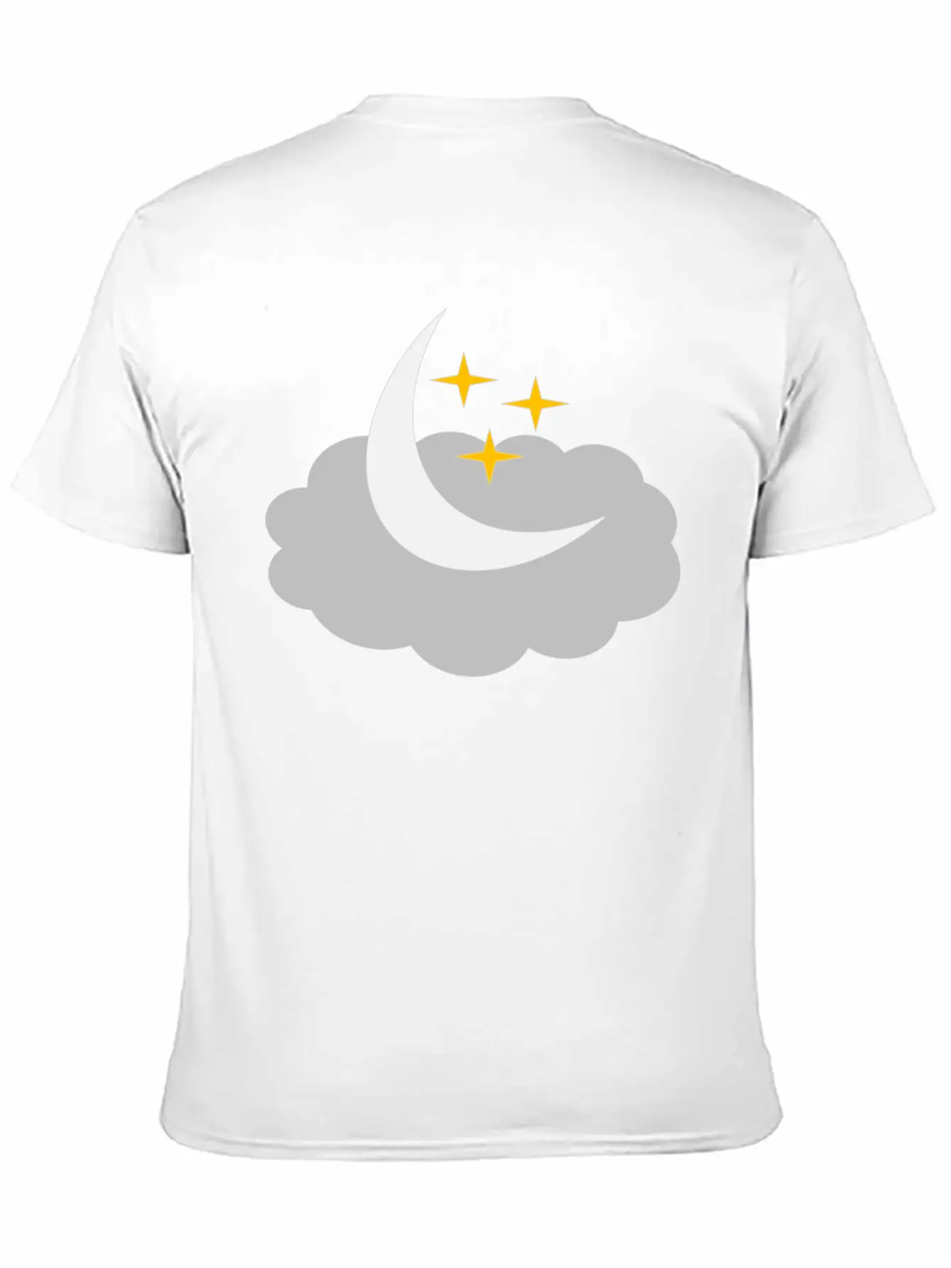 Moon Unisex Short Sleeve Soft Cotton T-Shirt – Casual Everyday Wear