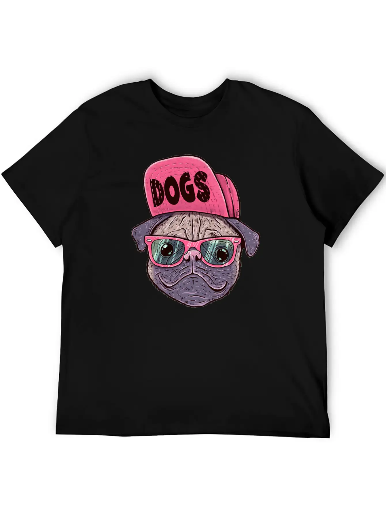 Mops Dog Timeless Short Sleeve Tee – Comfy And Minimalist Design