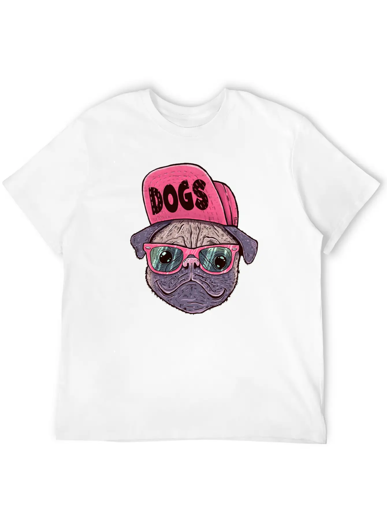Mops Dog Timeless Short Sleeve Tee – Comfy And Minimalist Design