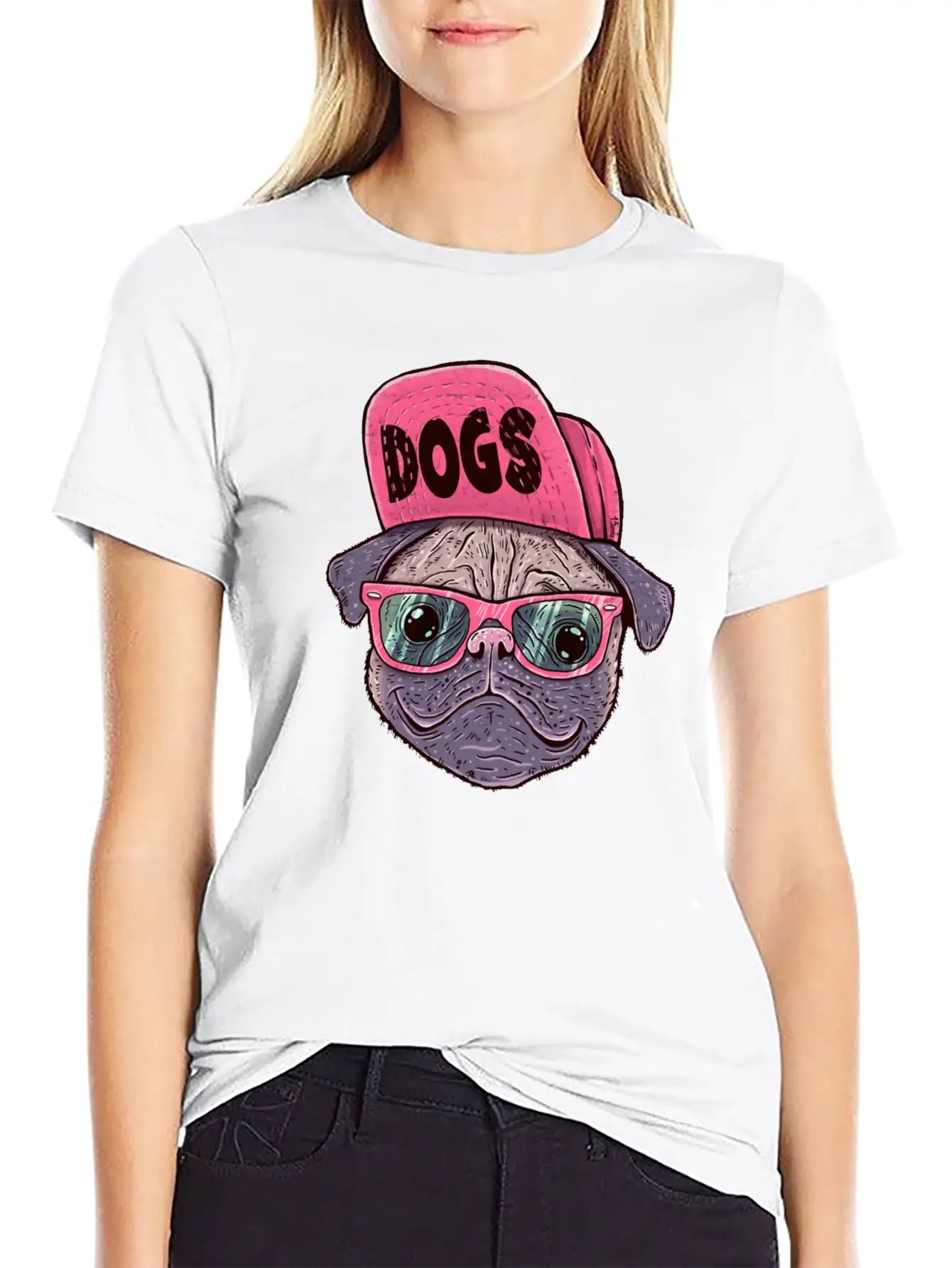 Mops Dog Timeless Short Sleeve Tee – Comfy And Minimalist Design