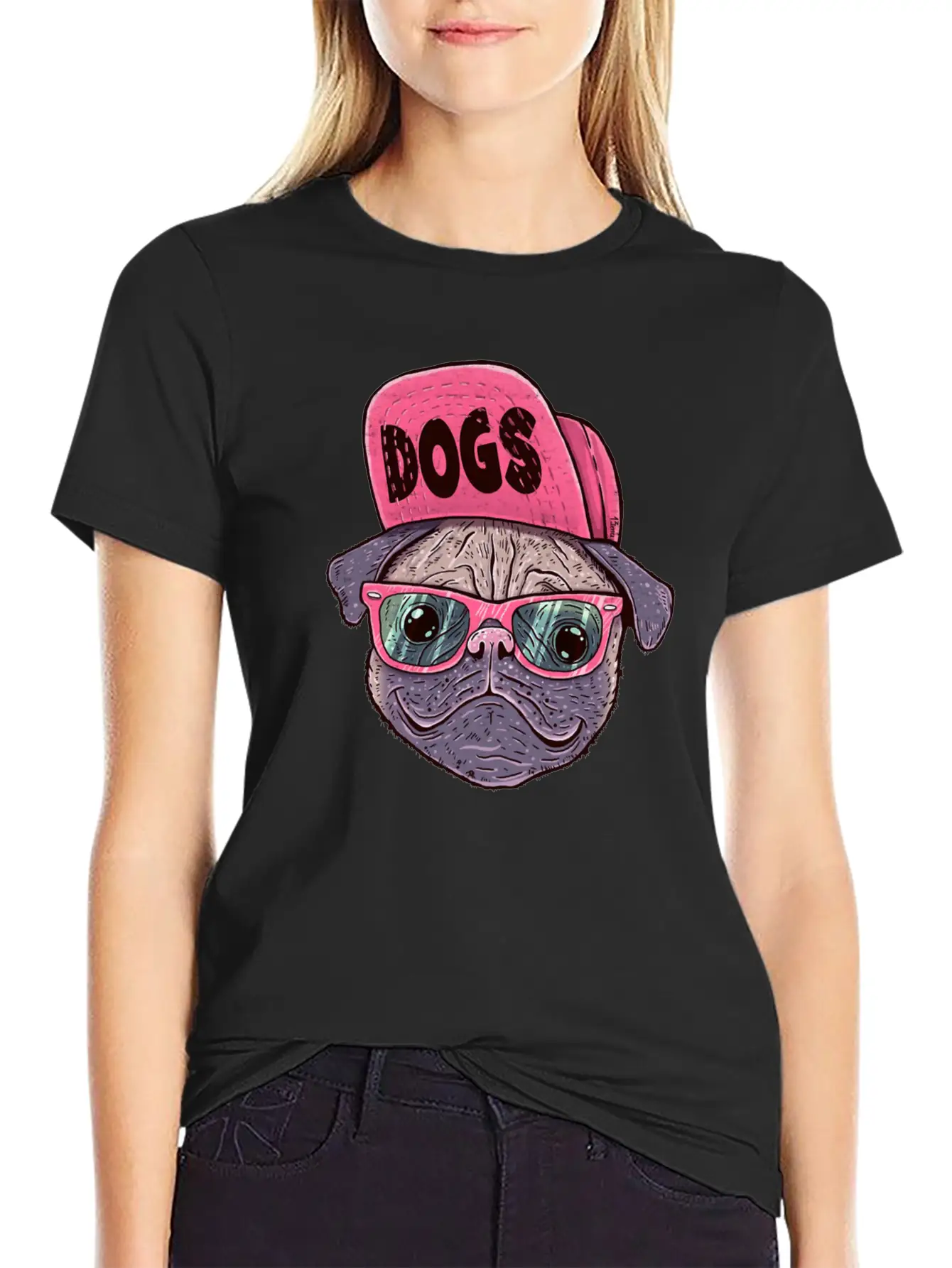 Mops Dog Timeless Short Sleeve Tee – Comfy And Minimalist Design