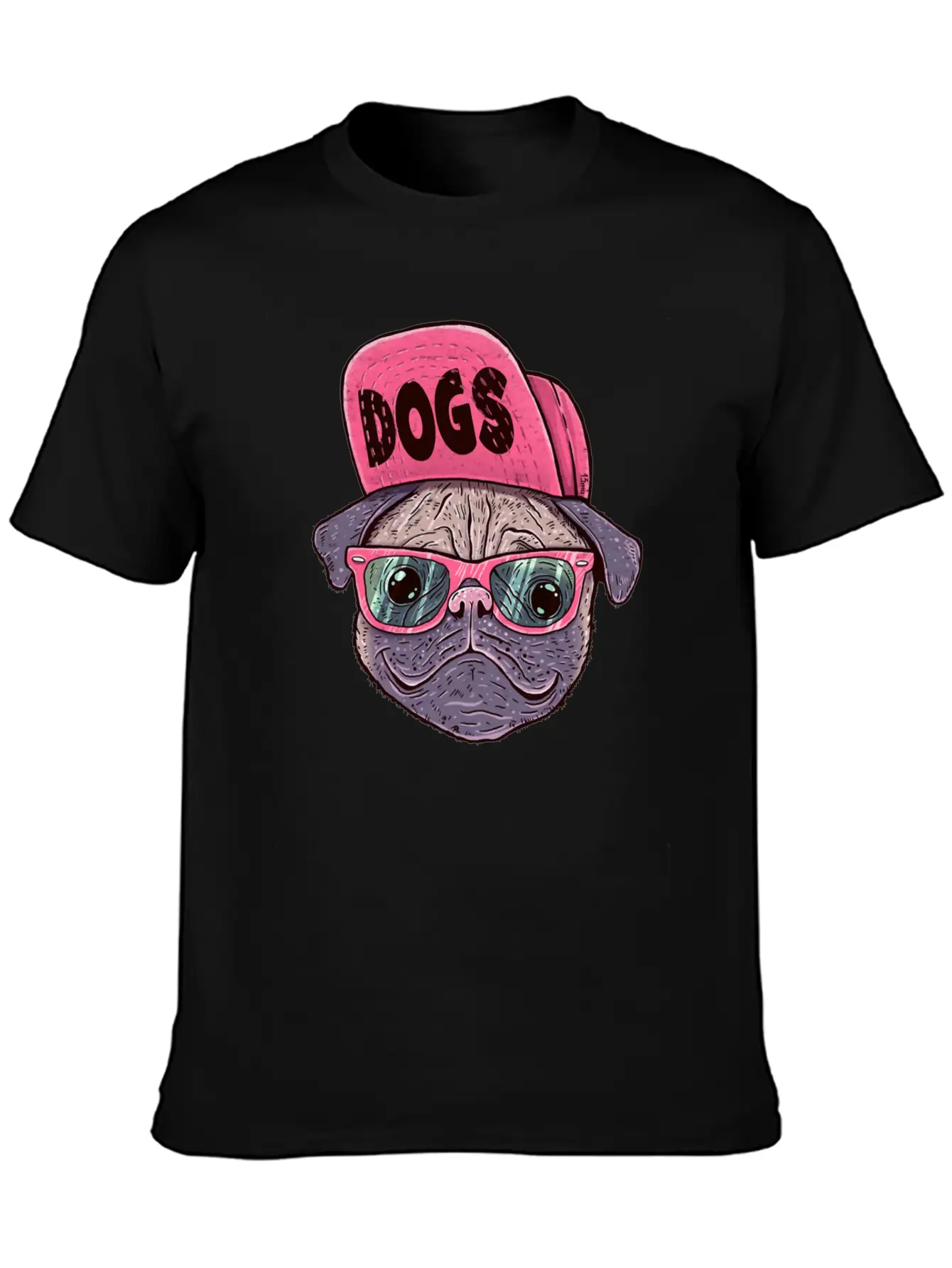 Mops Dog Timeless Short Sleeve Tee – Comfy And Minimalist Design