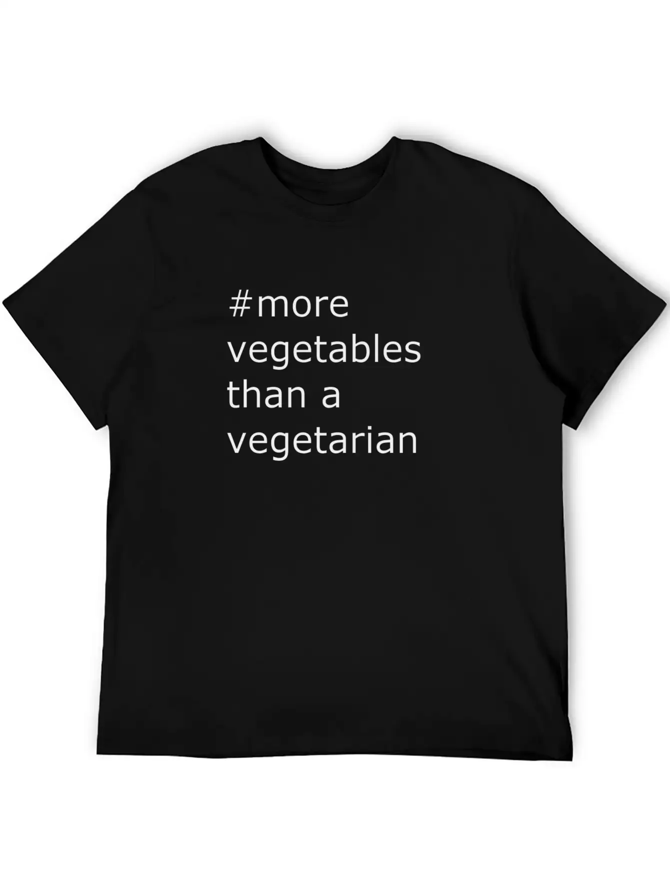 More Vegetables Than A Vegetarian Essential Unisex Summer Tee – Soft Cotton Casual Fit