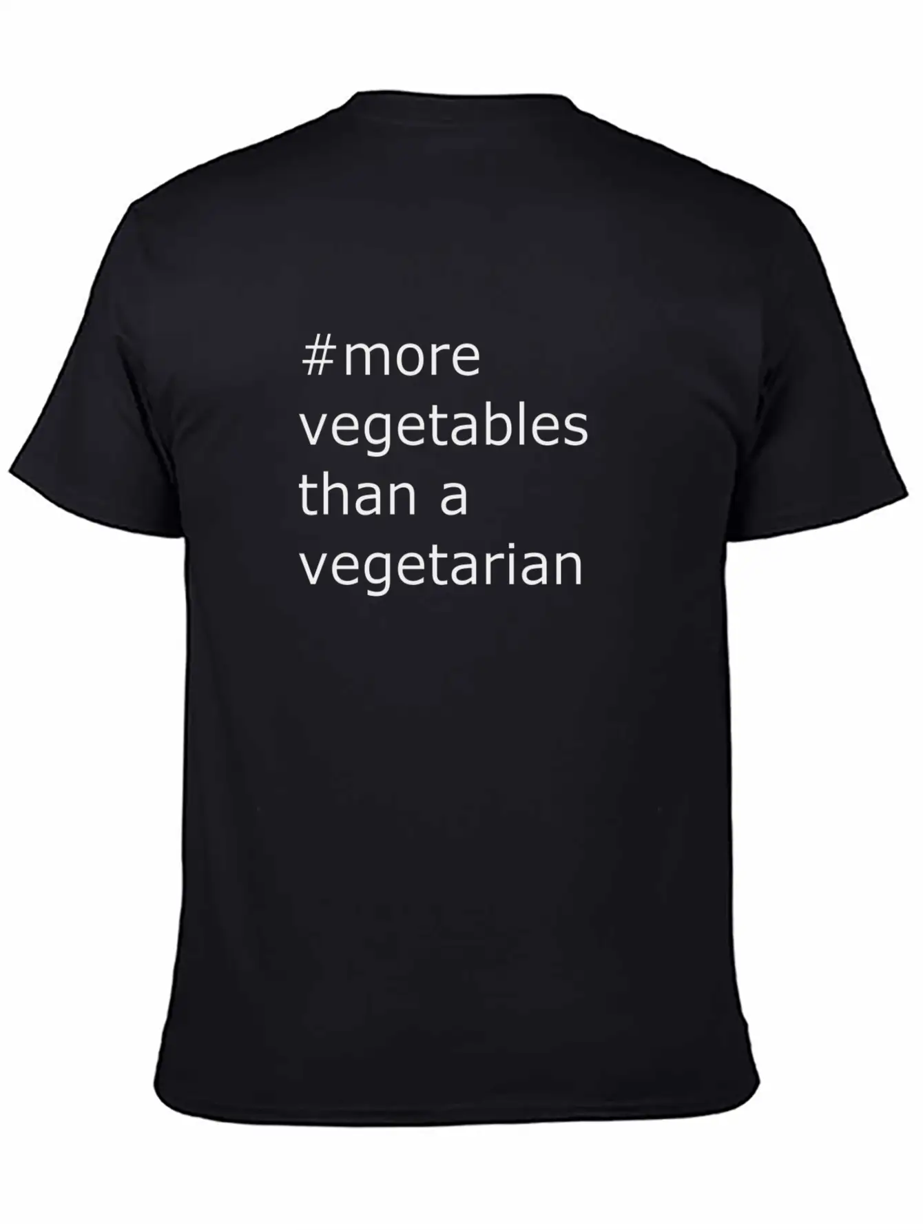 More Vegetables Than A Vegetarian Essential Unisex Summer Tee – Soft Cotton Casual Fit