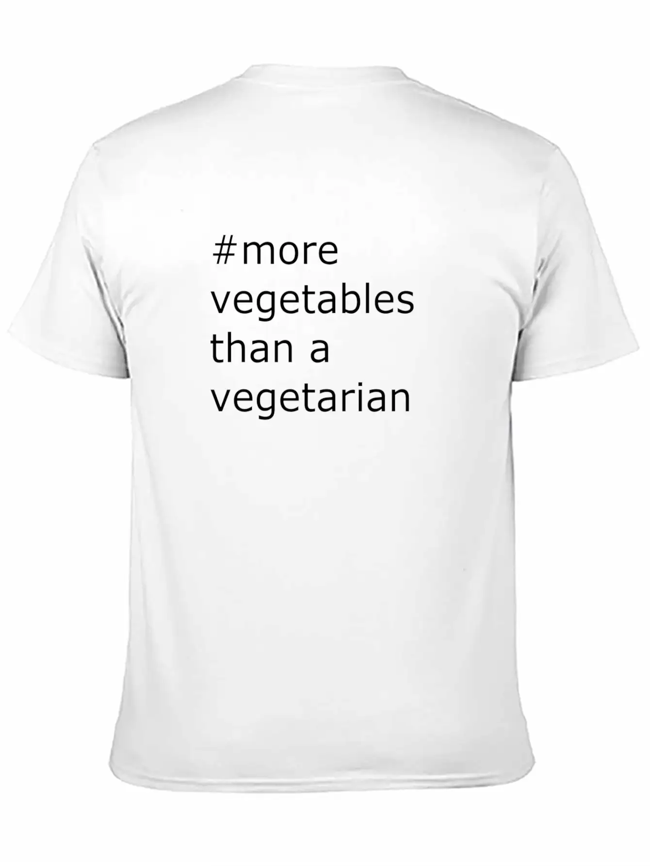 More Vegetables Than A Vegetarian Essential Unisex Summer Tee – Soft Cotton Casual Fit