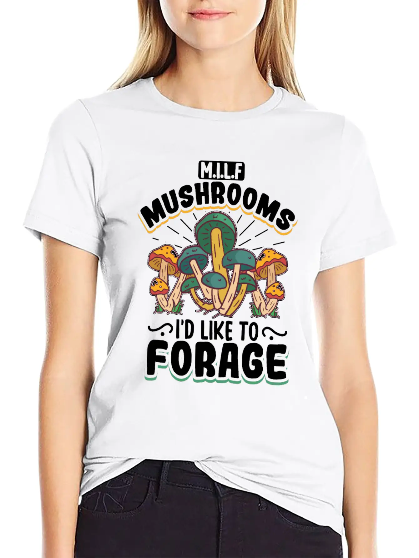 Morels Mushroom Picker Mushroom Farmer Mushroom Unisex Short Sleeve Soft Cotton T-Shirt – Casual Everyday Wear