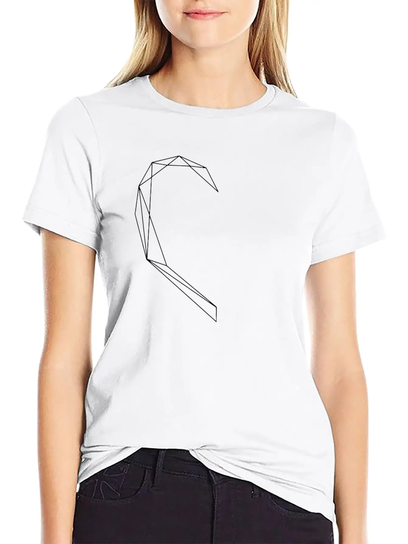 Mosaic - Abstract Unisex Short Sleeve Soft Cotton T-Shirt – Casual Everyday Wear