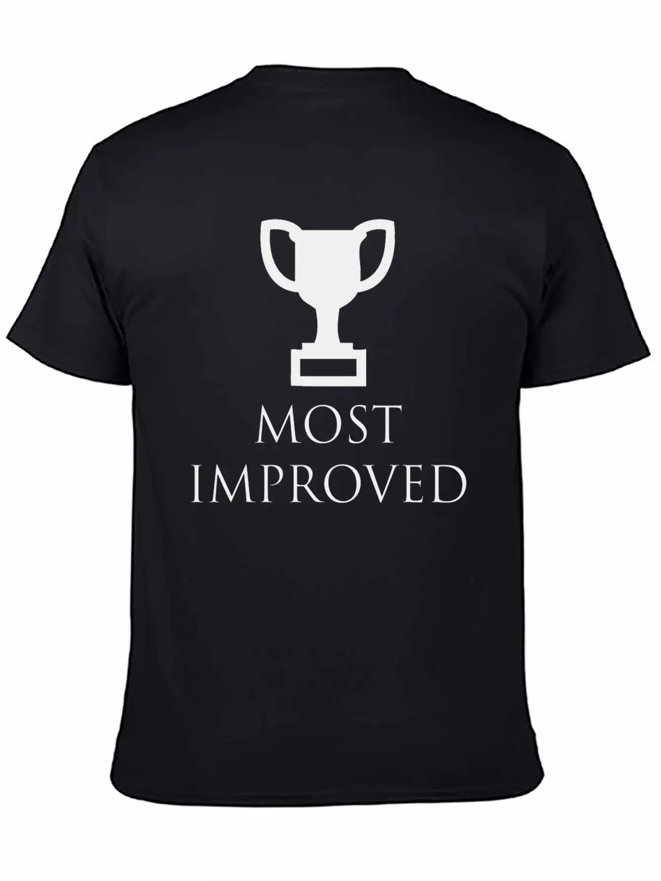 Most Improved Trophy Stylish Everyday T-Shirt – Unisex Basic Cotton Tee