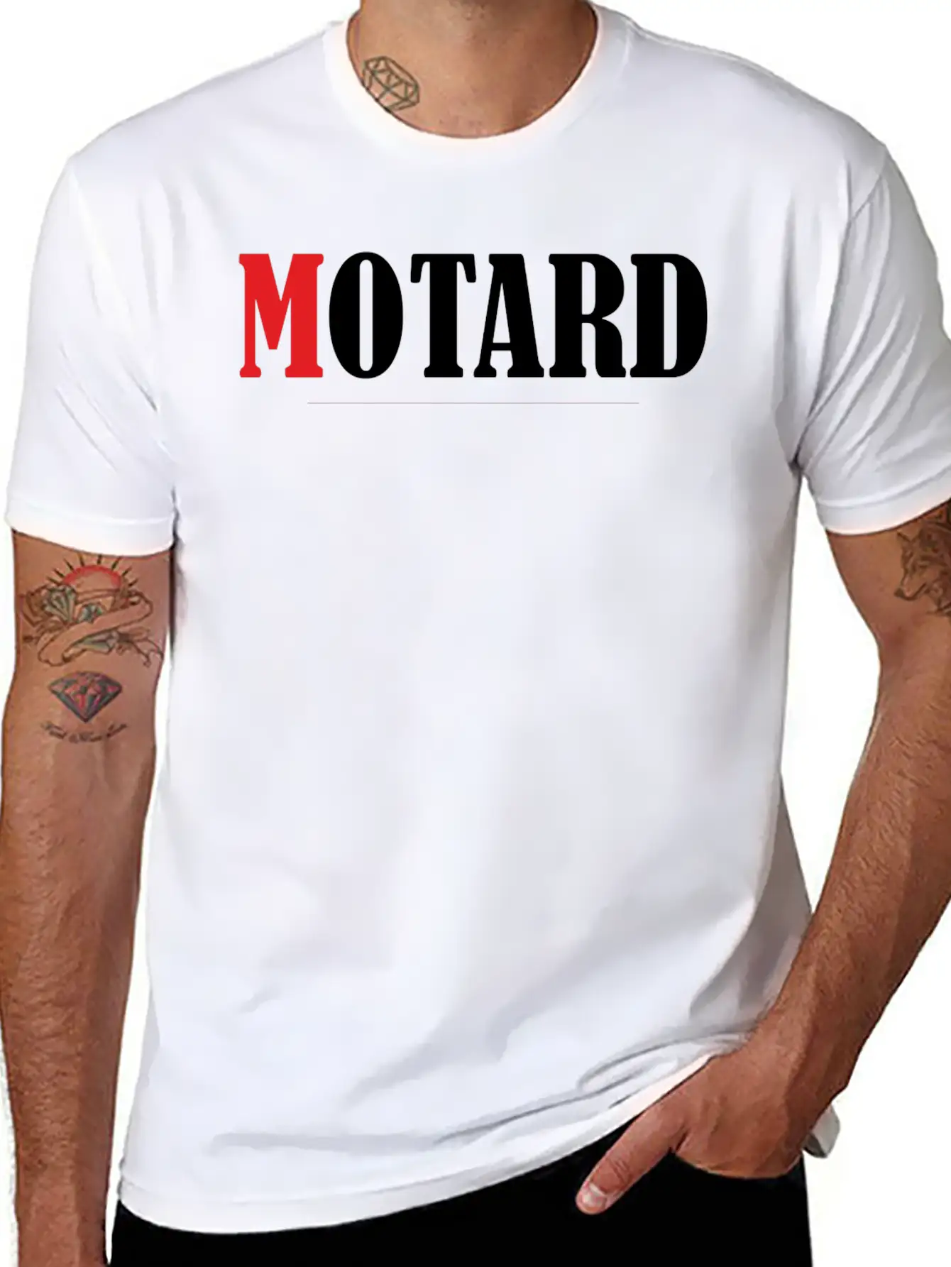 Motar Biking Bike Design Stylish Everyday T-Shirt – Unisex Basic Cotton Tee