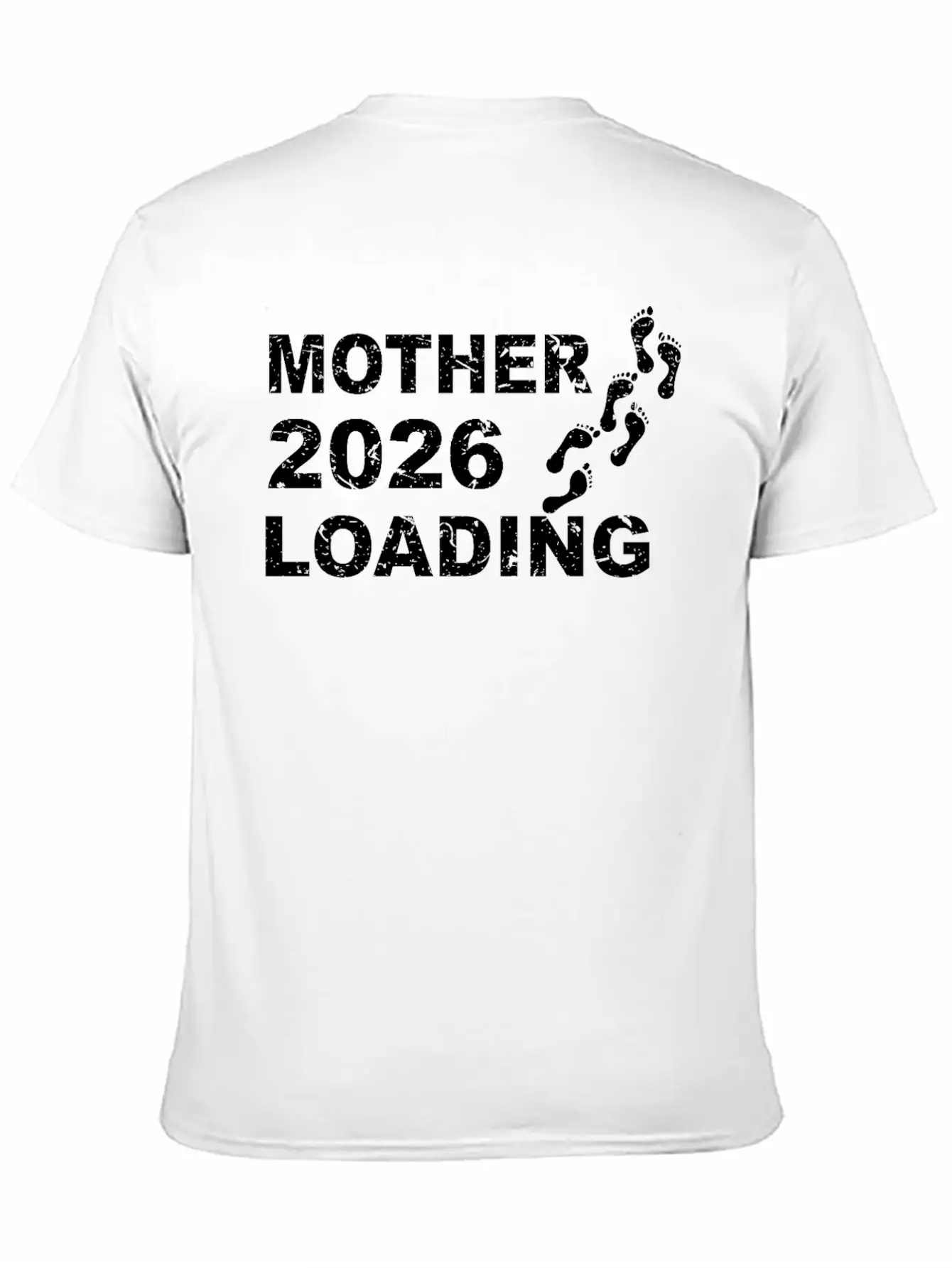 Mother 2026 Loading With Footprints Timeless Short Sleeve Tee – Comfy And Minimalist Design