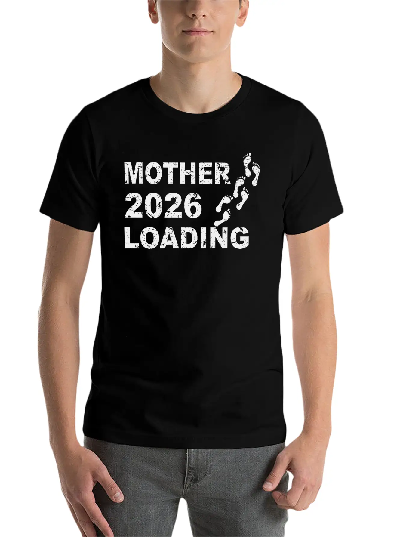 Mother 2026 Loading With Footprints Timeless Short Sleeve Tee – Comfy And Minimalist Design