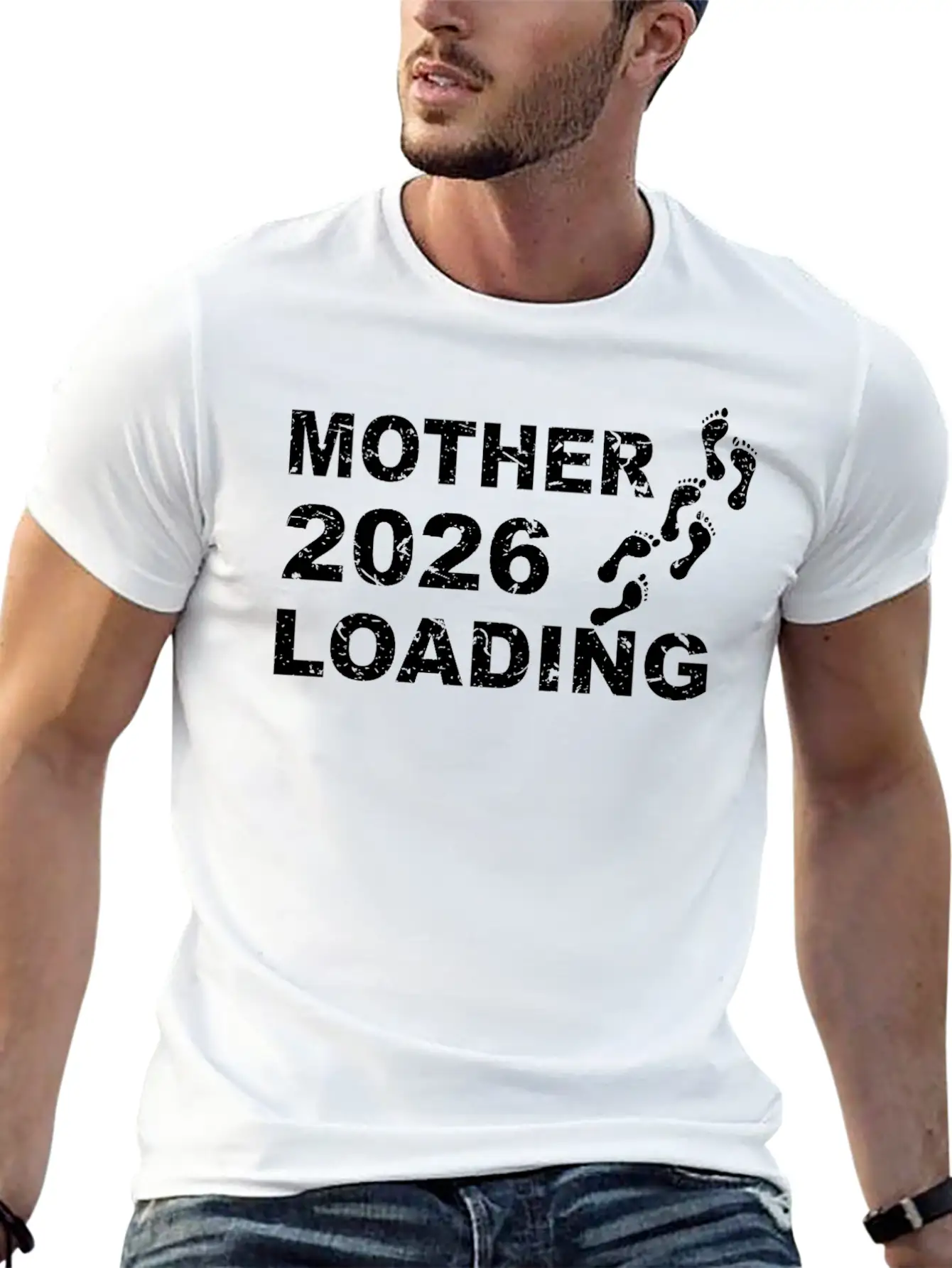 Mother 2026 Loading With Footprints Timeless Short Sleeve Tee – Comfy And Minimalist Design