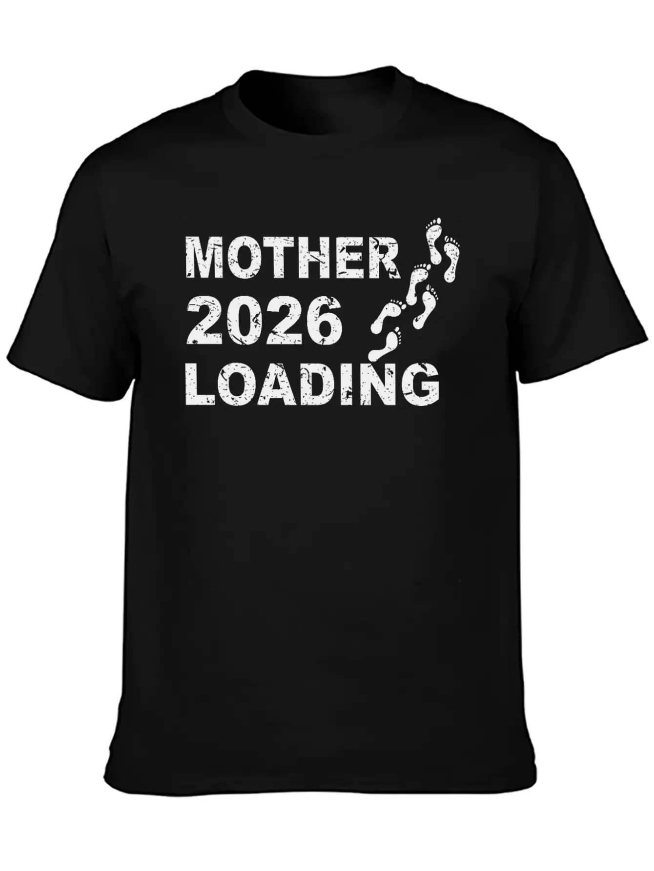 Mother 2026 Loading With Footprints Timeless Short Sleeve Tee – Comfy And Minimalist Design