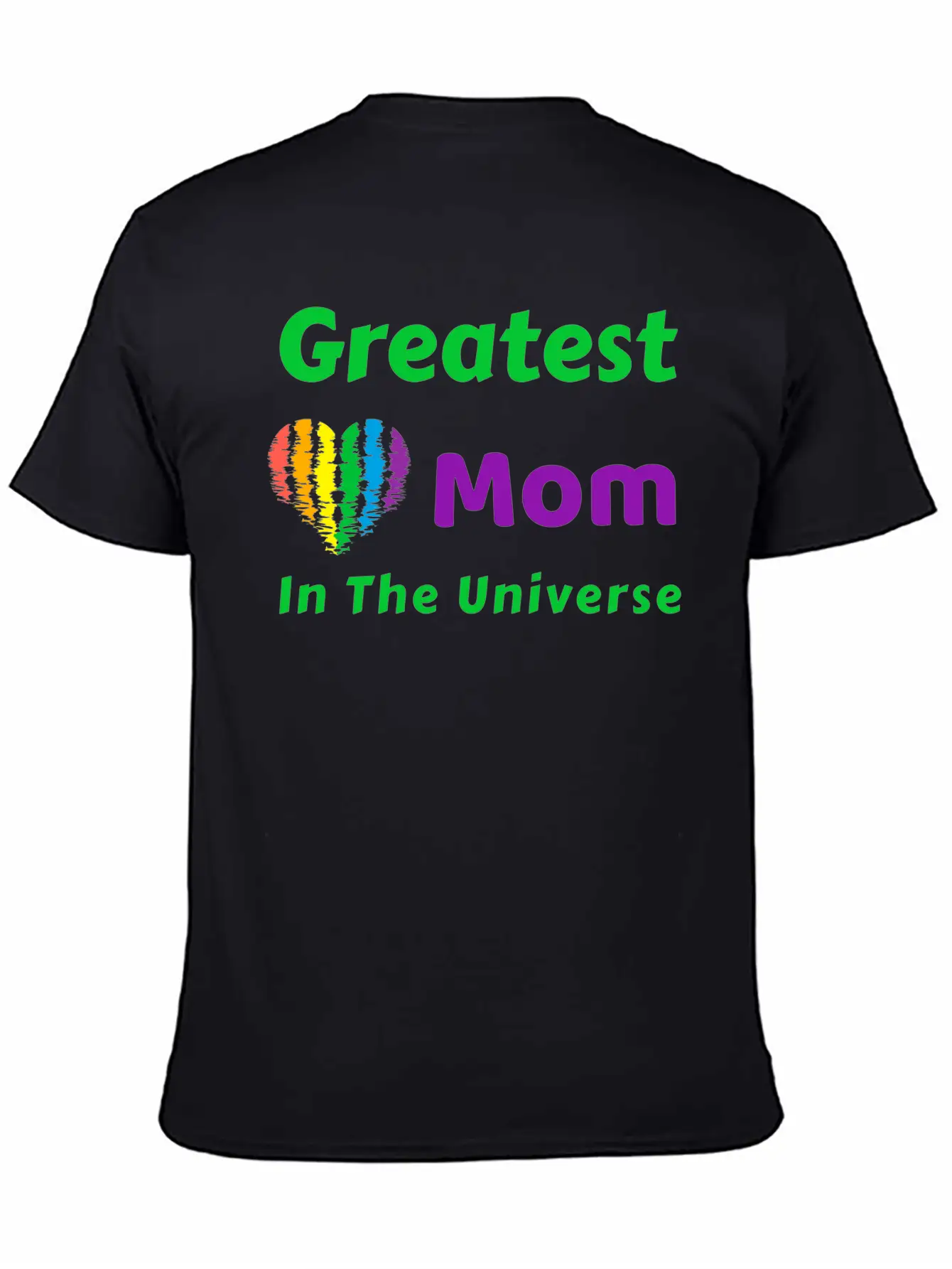 Mother's Day. Greatest Mom In The Universe. Unisex Short Sleeve Soft Cotton T-Shirt – Casual Everyday Wear