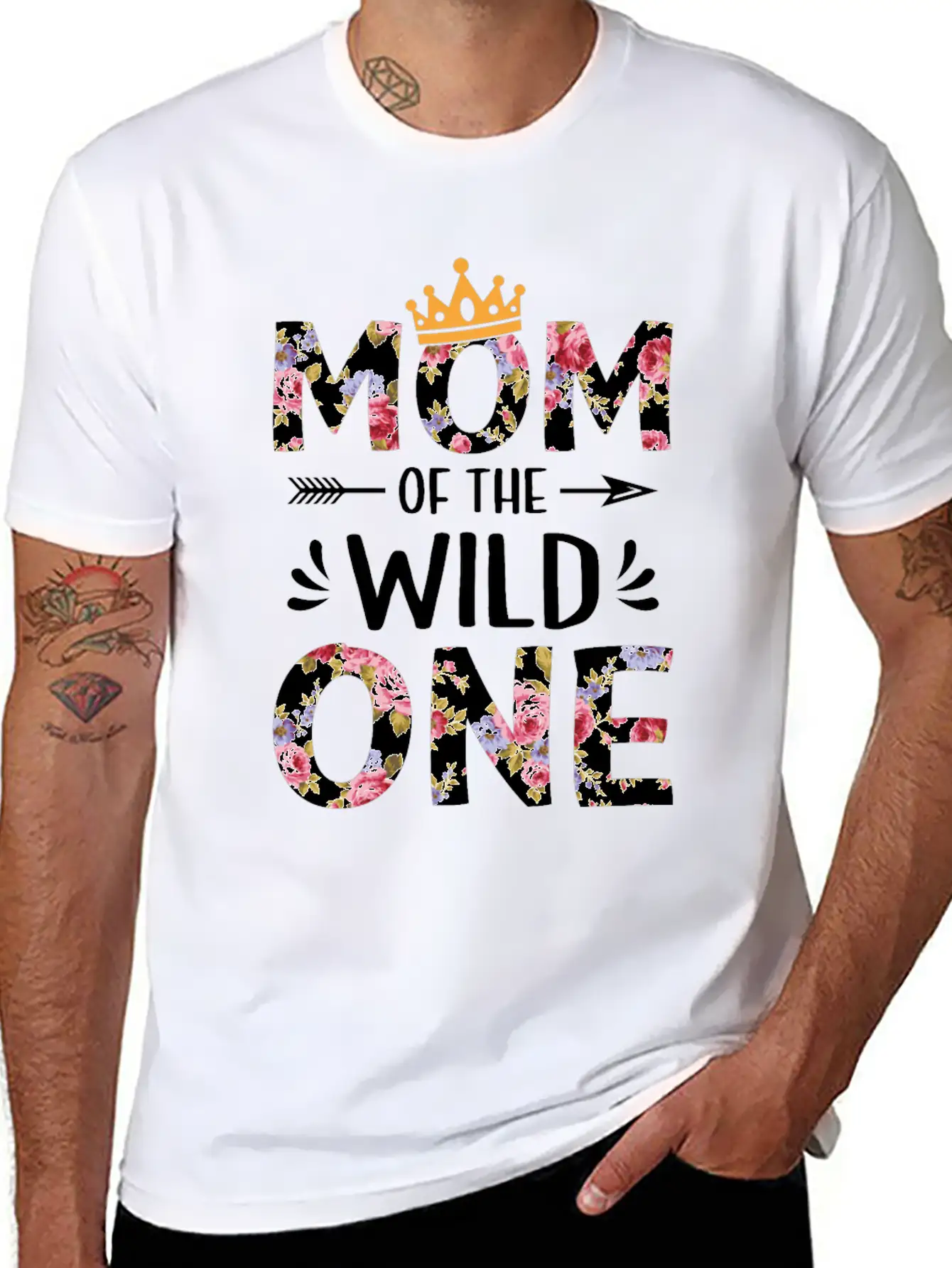 Mother's Day Unisex Short Sleeve Soft Cotton T-Shirt – Casual Everyday Wear