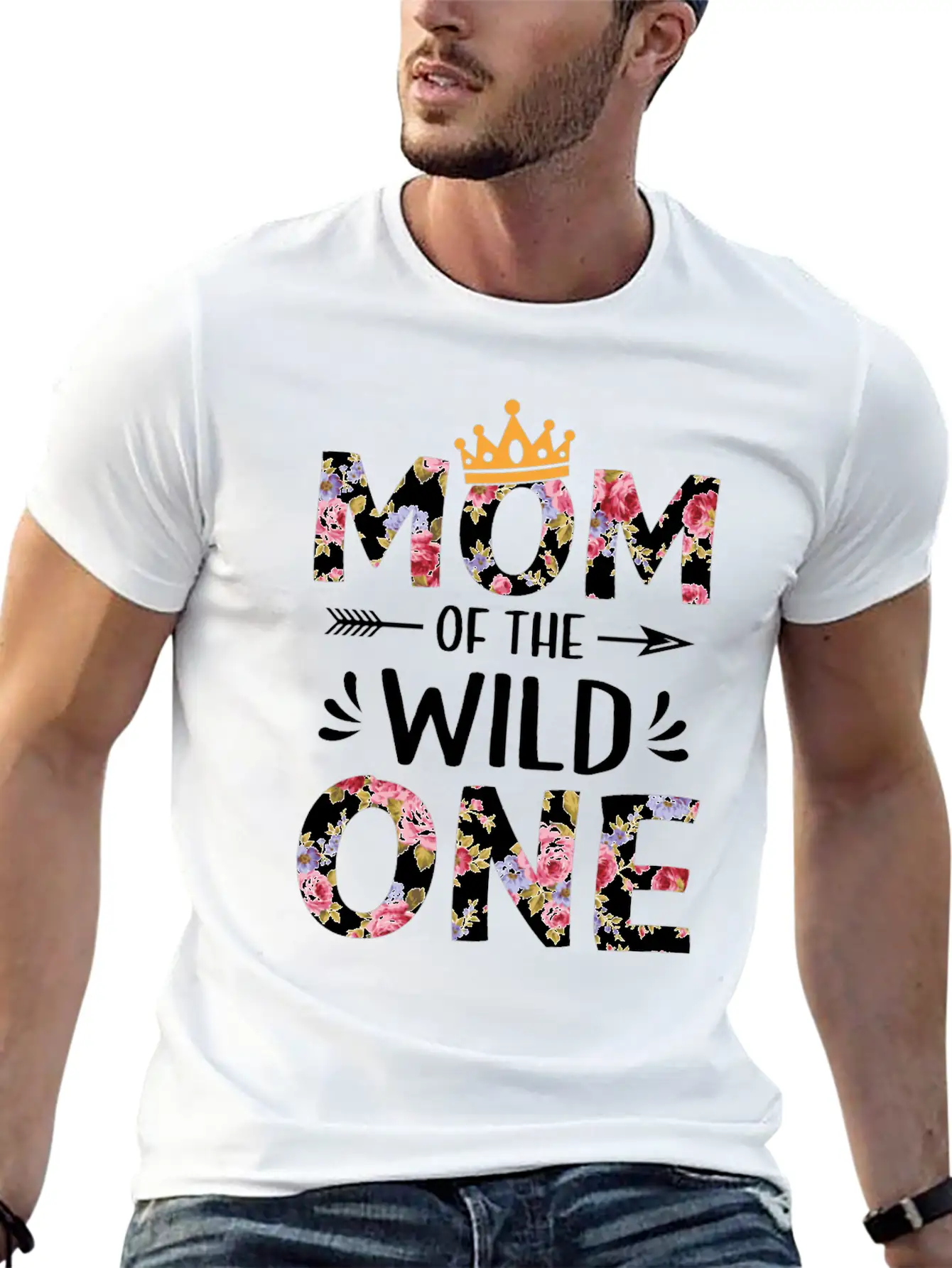 Mother's Day Unisex Short Sleeve Soft Cotton T-Shirt – Casual Everyday Wear