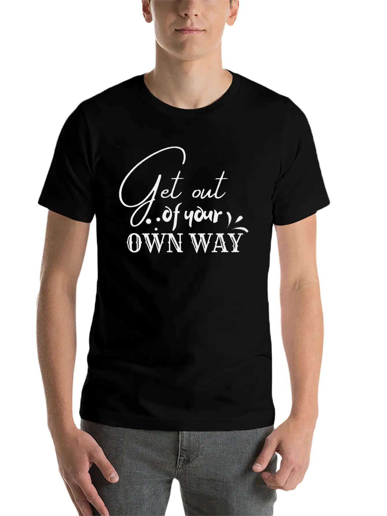 Motivation. Inspiring Quote Timeless Short Sleeve Tee – Comfy And Minimalist Design