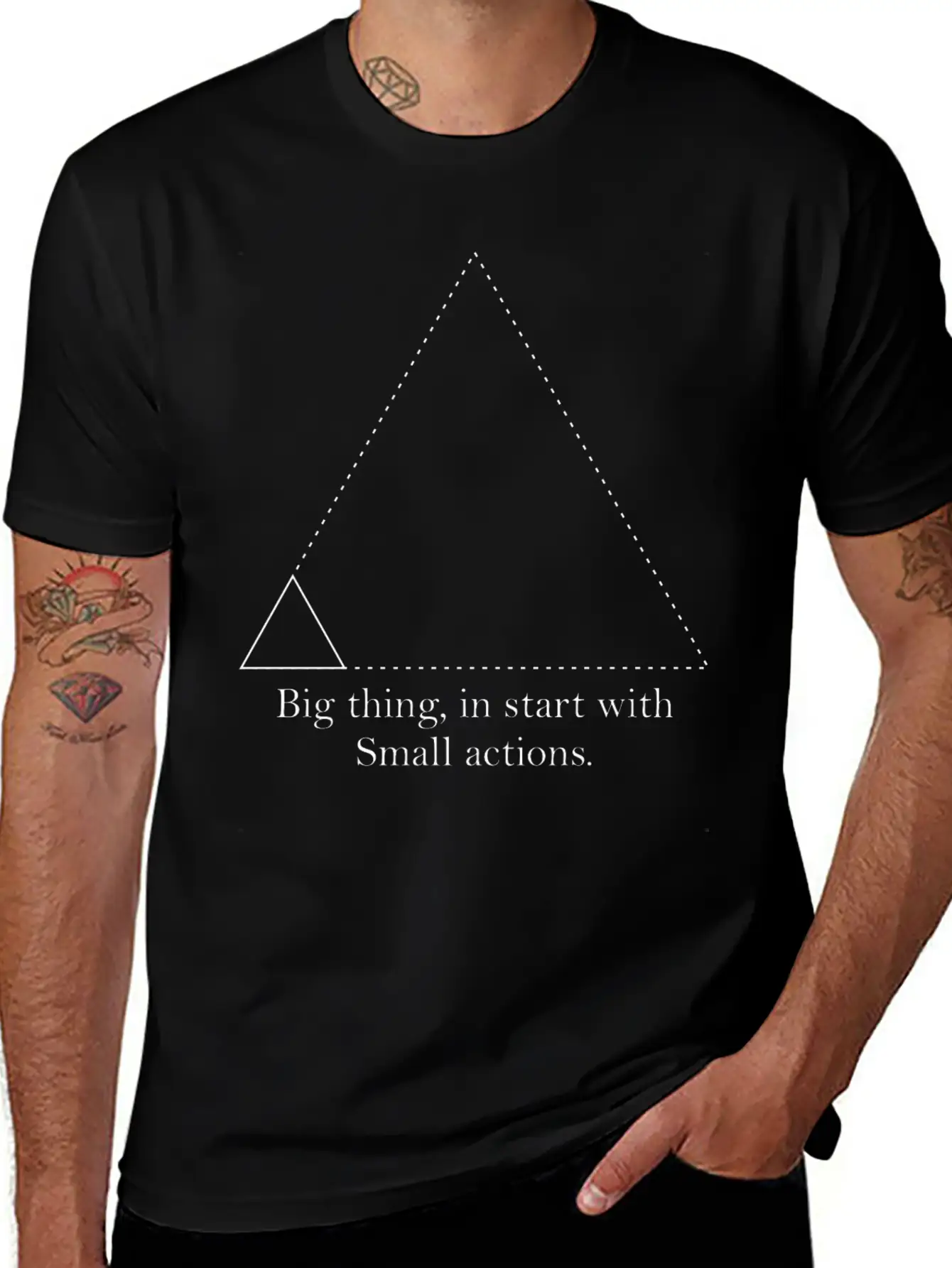 Motivation Stylish Everyday T-Shirt – Unisex Basic Cotton Tee