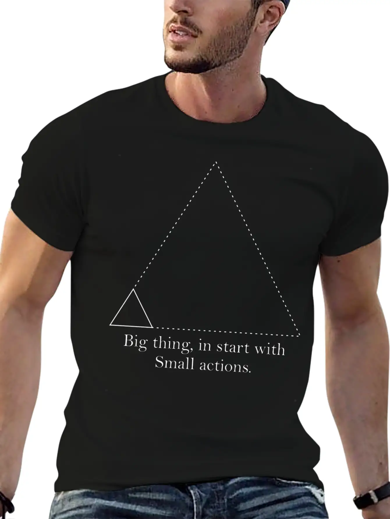 Motivation Stylish Everyday T-Shirt – Unisex Basic Cotton Tee