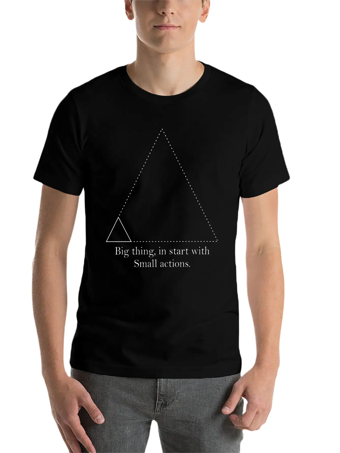 Motivation Stylish Everyday T-Shirt – Unisex Basic Cotton Tee
