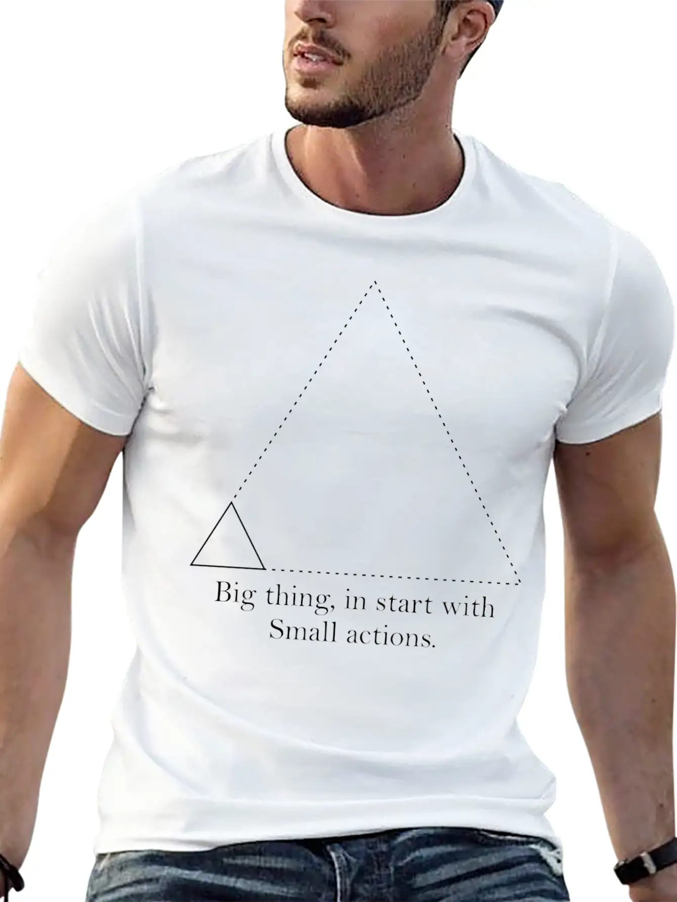 Motivation Stylish Everyday T-Shirt – Unisex Basic Cotton Tee