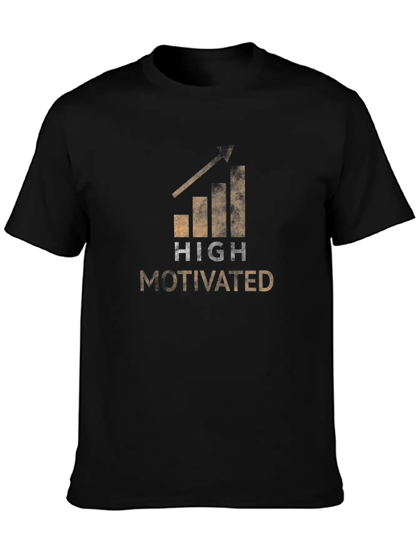 Motivation Unisex Short Sleeve Soft Cotton T-Shirt – Casual Everyday Wear
