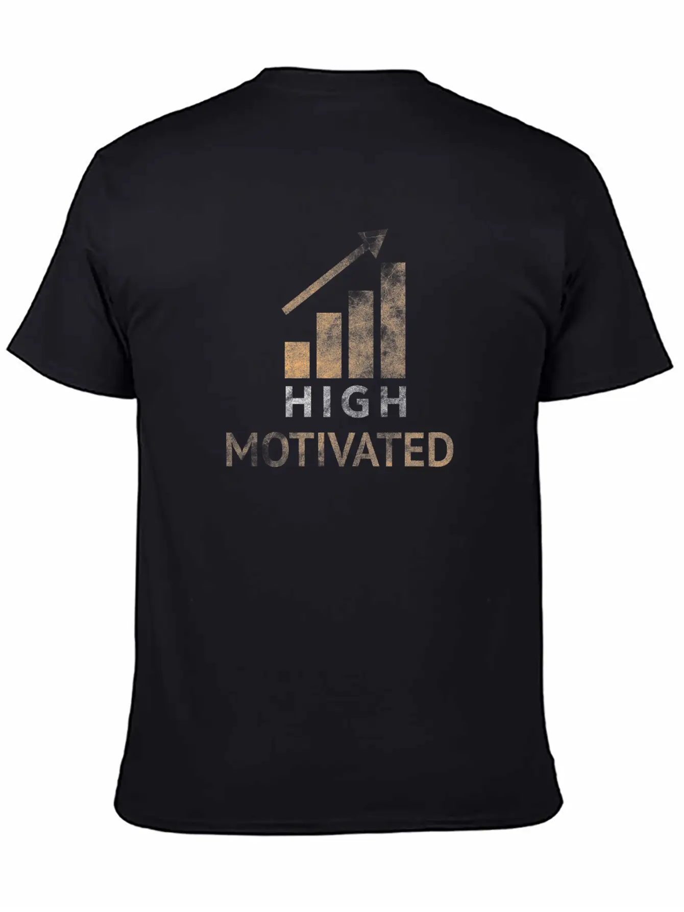 Motivation Unisex Short Sleeve Soft Cotton T-Shirt – Casual Everyday Wear