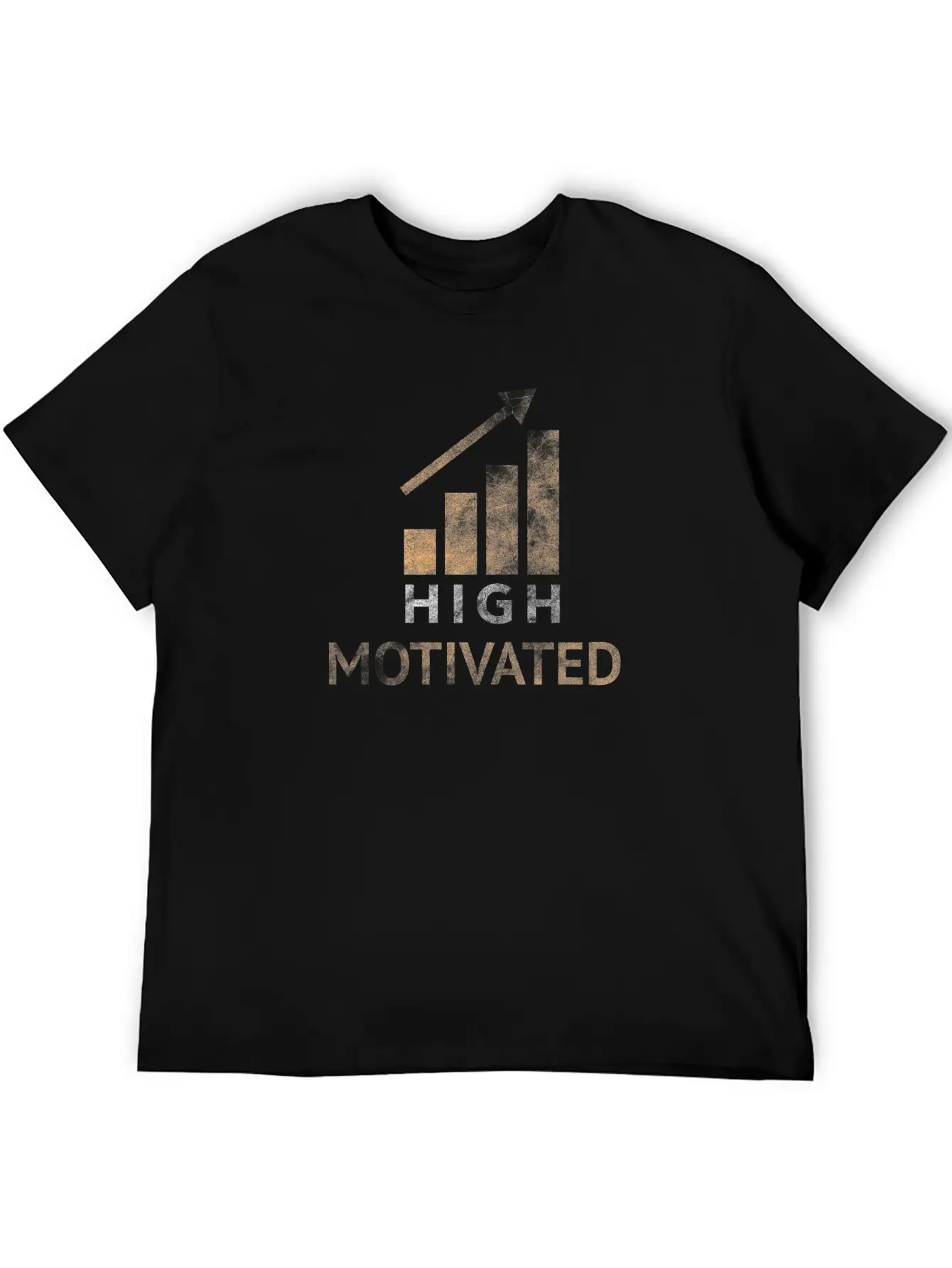 Motivation Unisex Short Sleeve Soft Cotton T-Shirt – Casual Everyday Wear