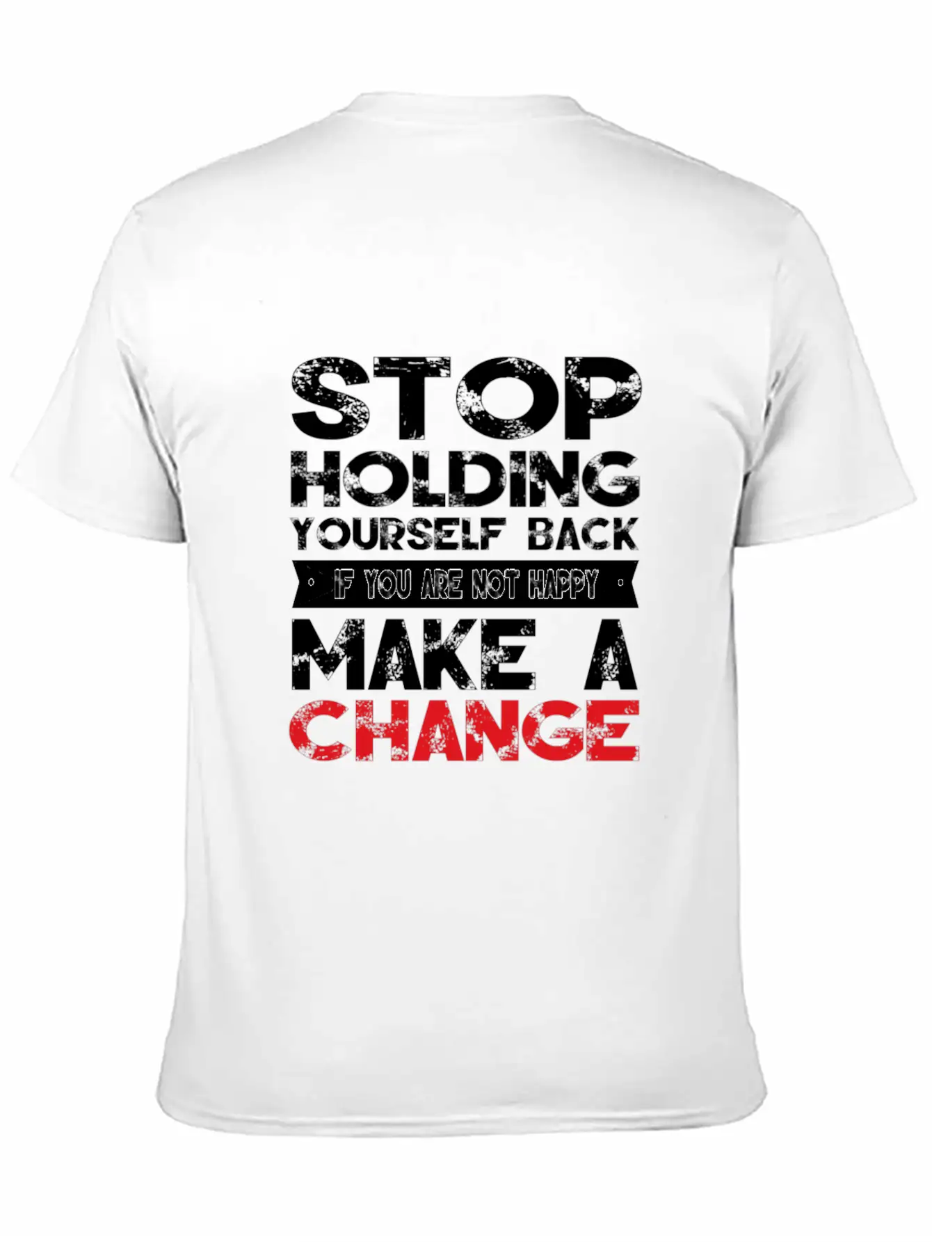 Motivational Quote Comfortable Minimalist Graphic Tee – Summer Style Essential