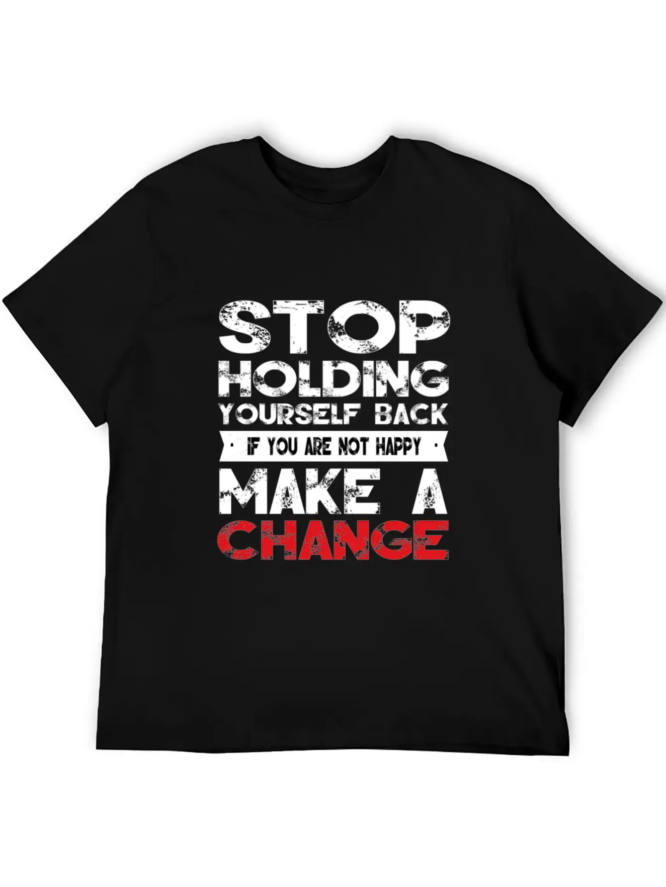 Motivational Quote Comfortable Minimalist Graphic Tee – Summer Style Essential