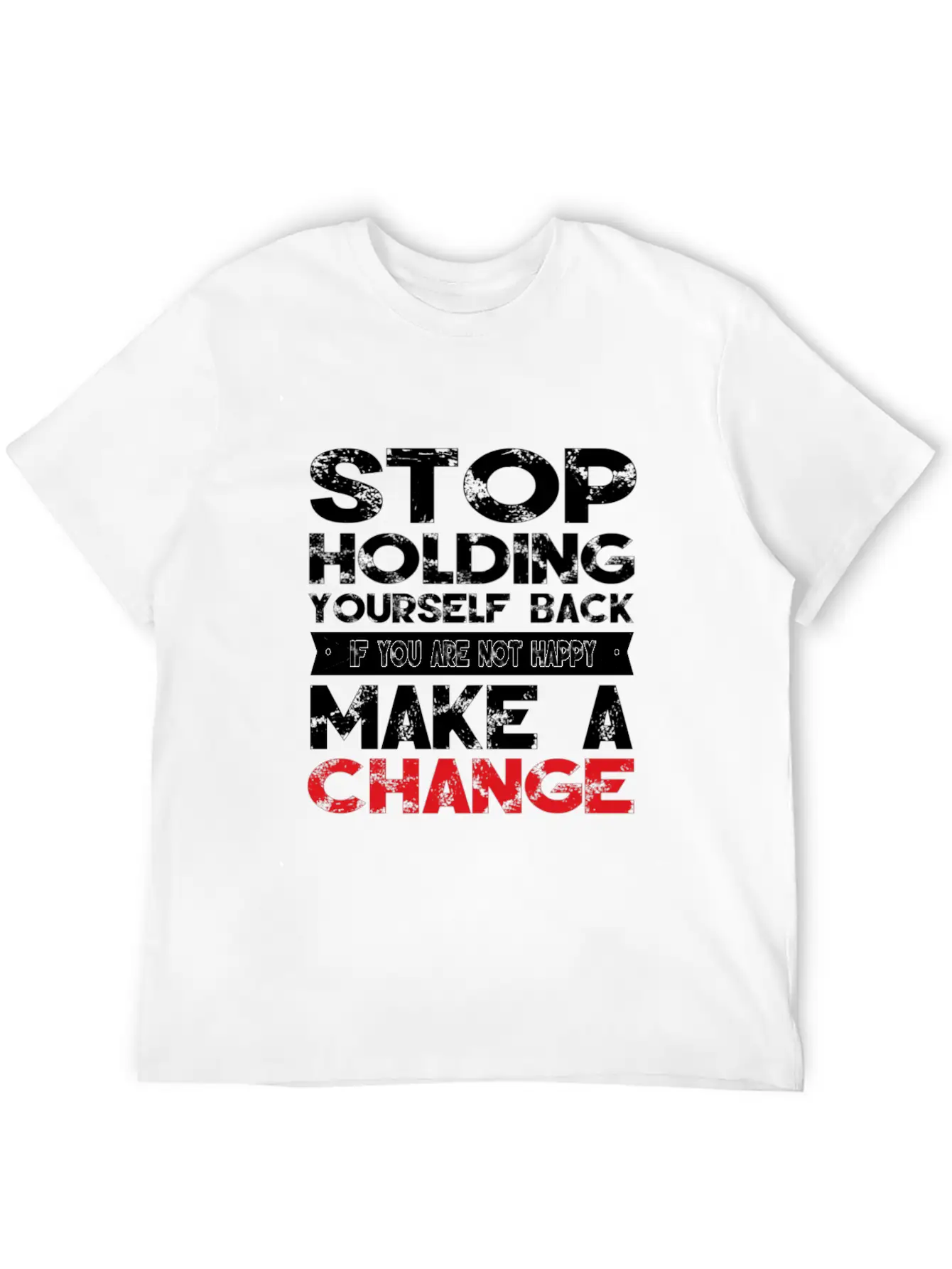 Motivational Quote Comfortable Minimalist Graphic Tee – Summer Style Essential