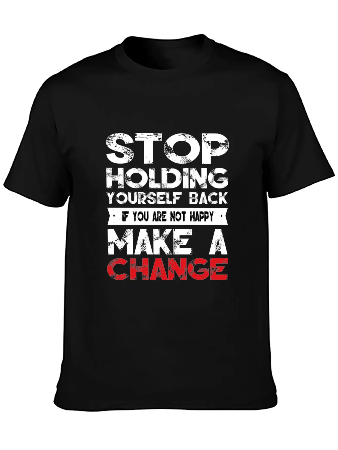 Motivational Quote Comfortable Minimalist Graphic Tee – Summer Style Essential