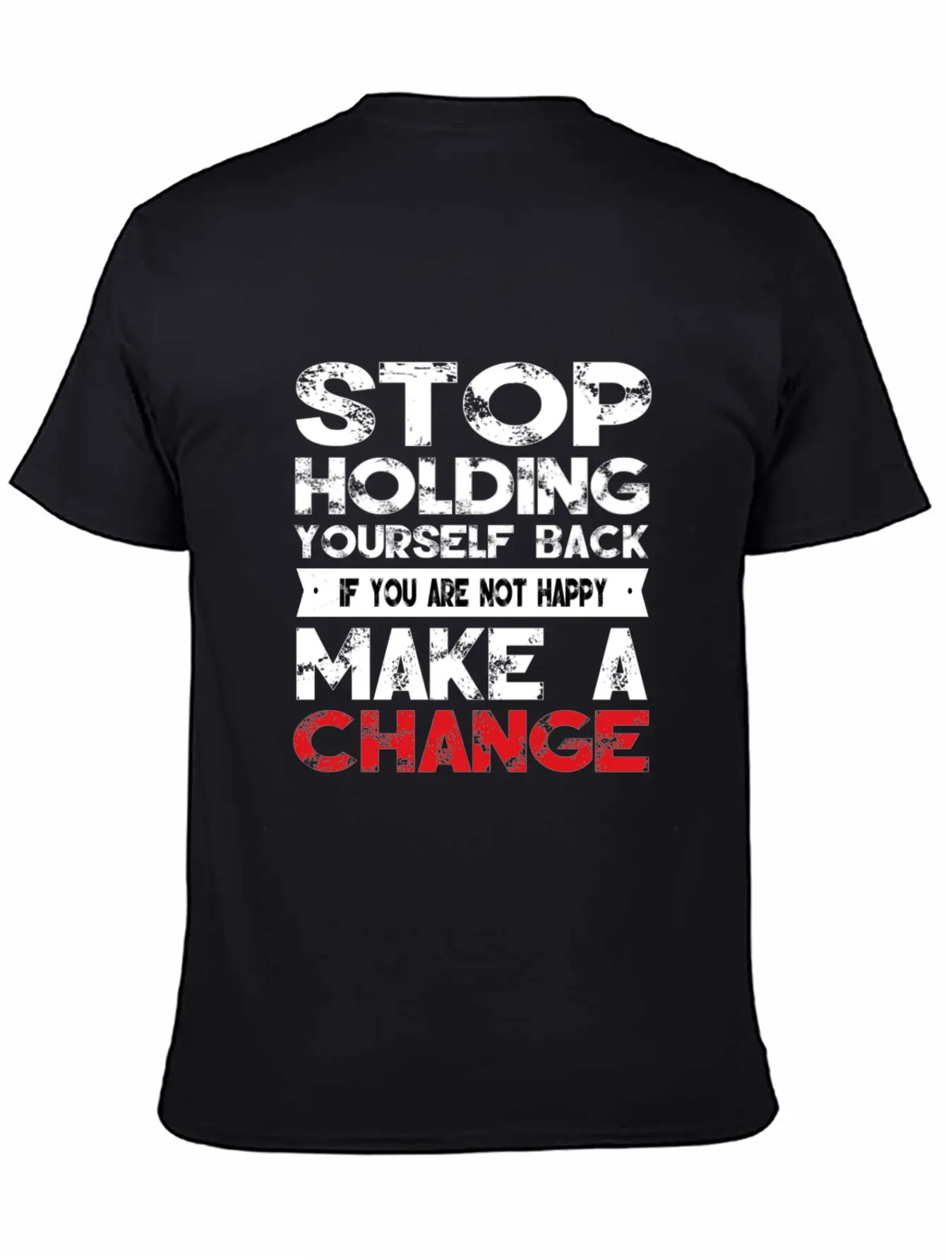 Motivational Quote Comfortable Minimalist Graphic Tee – Summer Style Essential