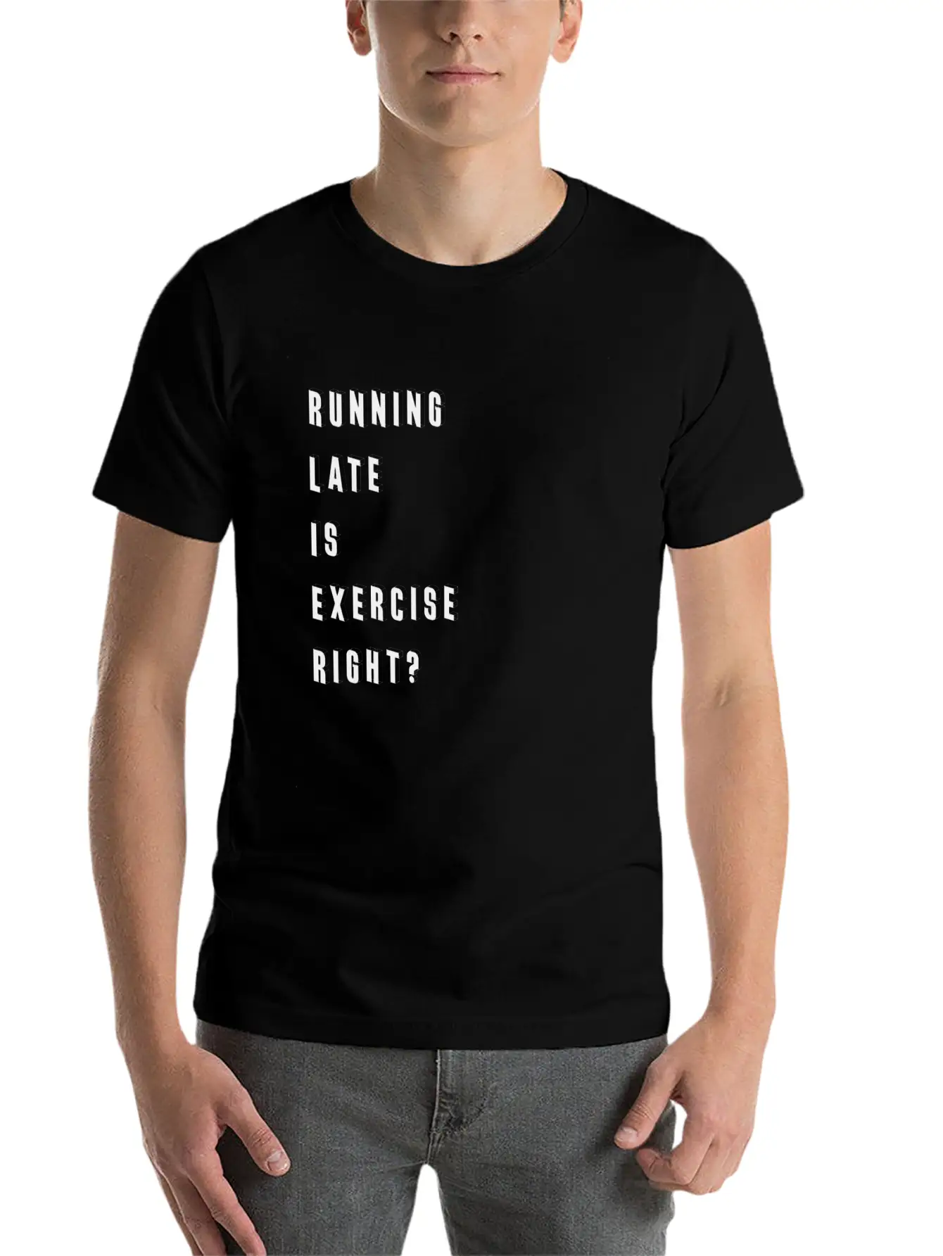 Motivational Unisex Short Sleeve Soft Cotton T-Shirt – Casual Everyday Wear
