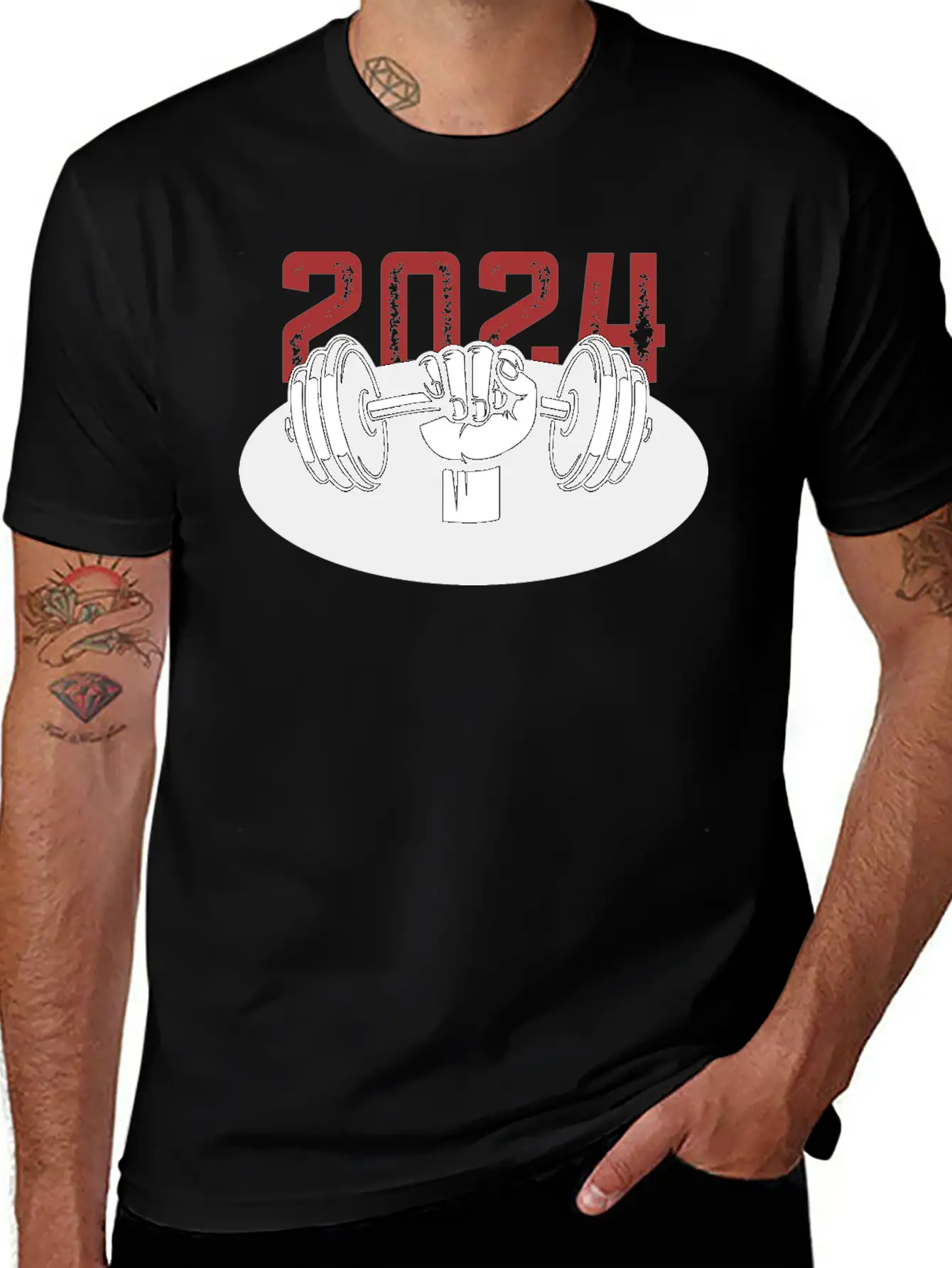 MOTIVITION MGYM 2024T_SHIRT BOY AND MEN Unisex Short Sleeve Soft Cotton T-Shirt – Casual Everyday Wear