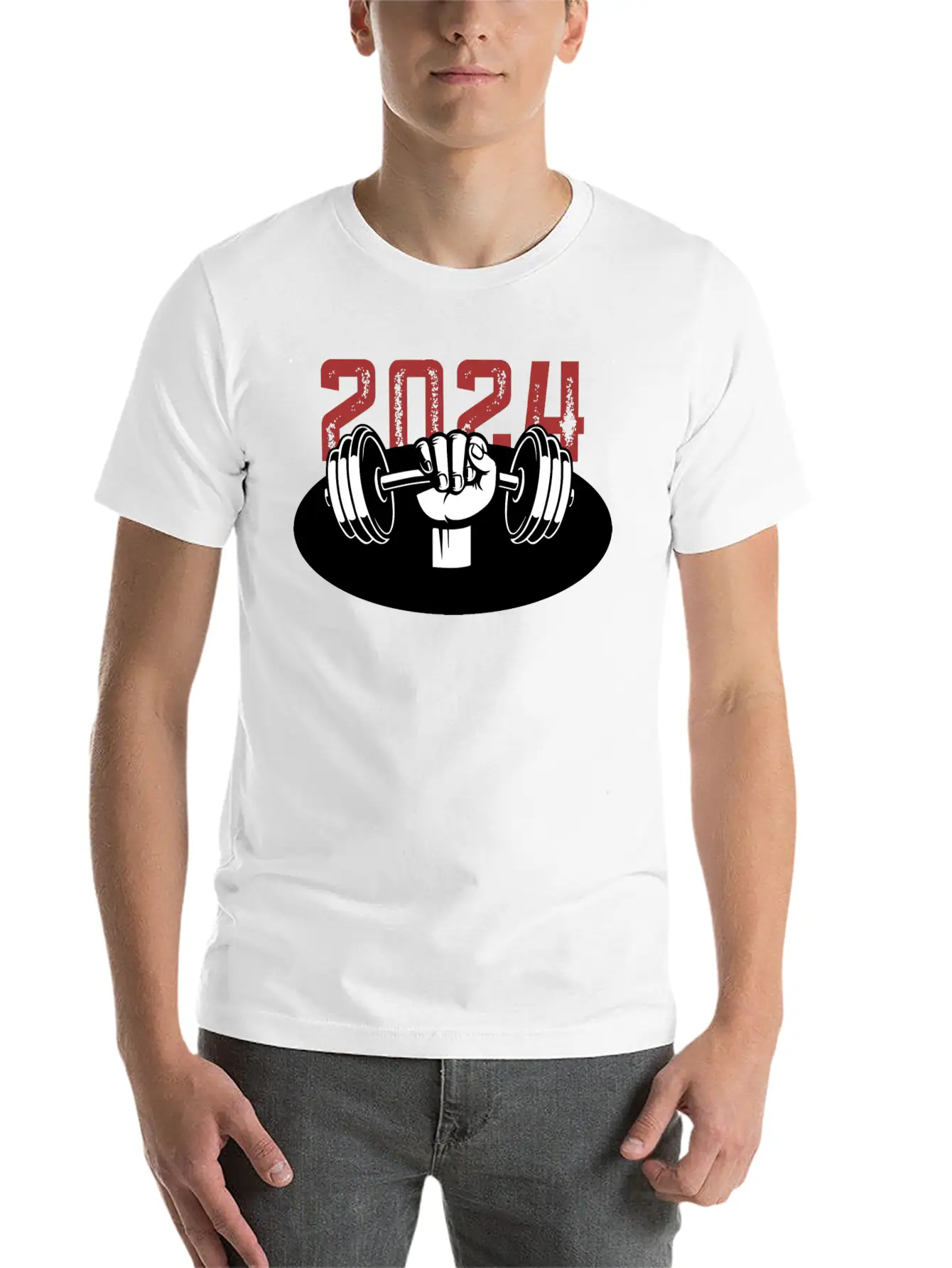 MOTIVITION MGYM 2024T_SHIRT BOY AND MEN Unisex Short Sleeve Soft Cotton T-Shirt – Casual Everyday Wear