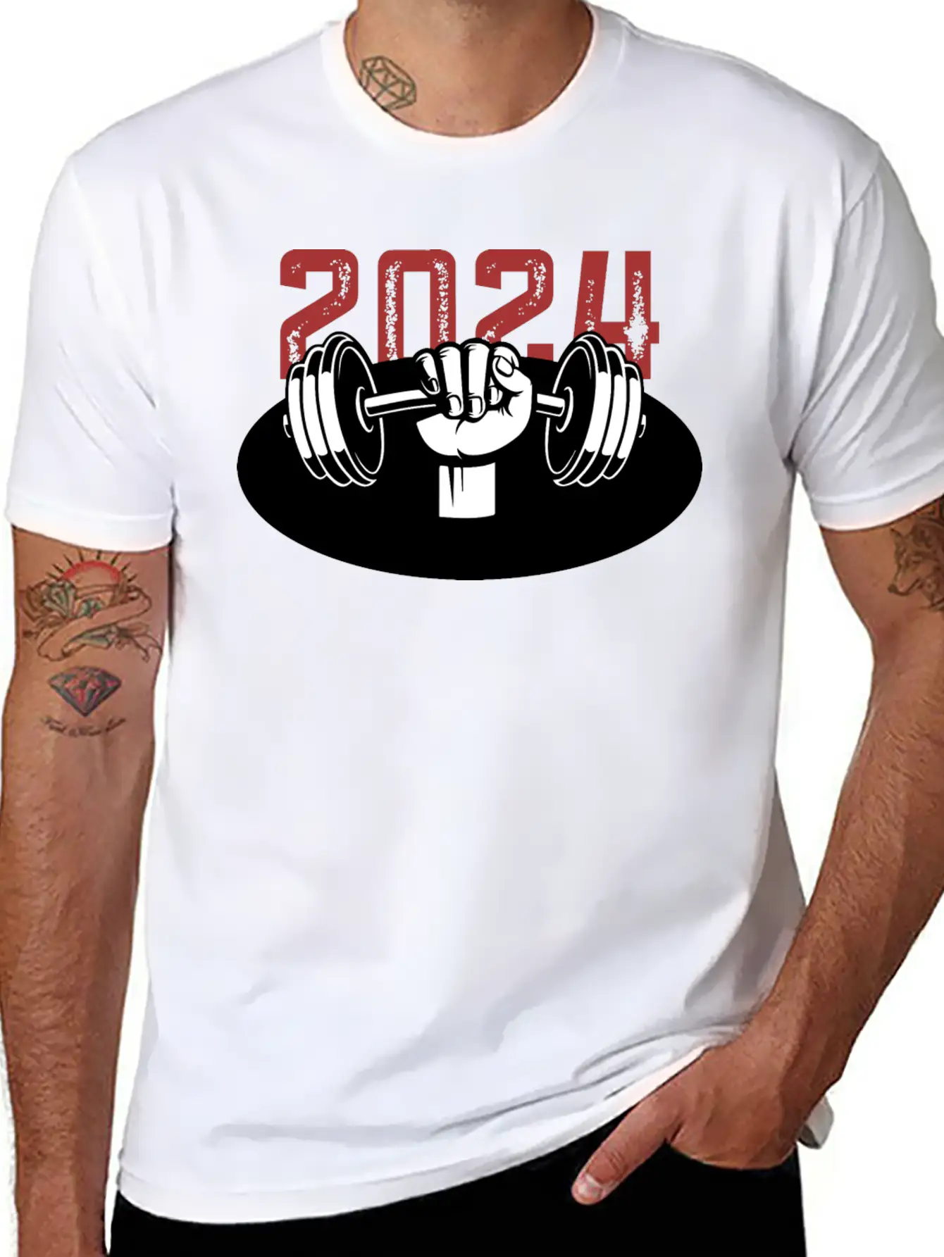 MOTIVITION MGYM 2024T_SHIRT BOY AND MEN Unisex Short Sleeve Soft Cotton T-Shirt – Casual Everyday Wear