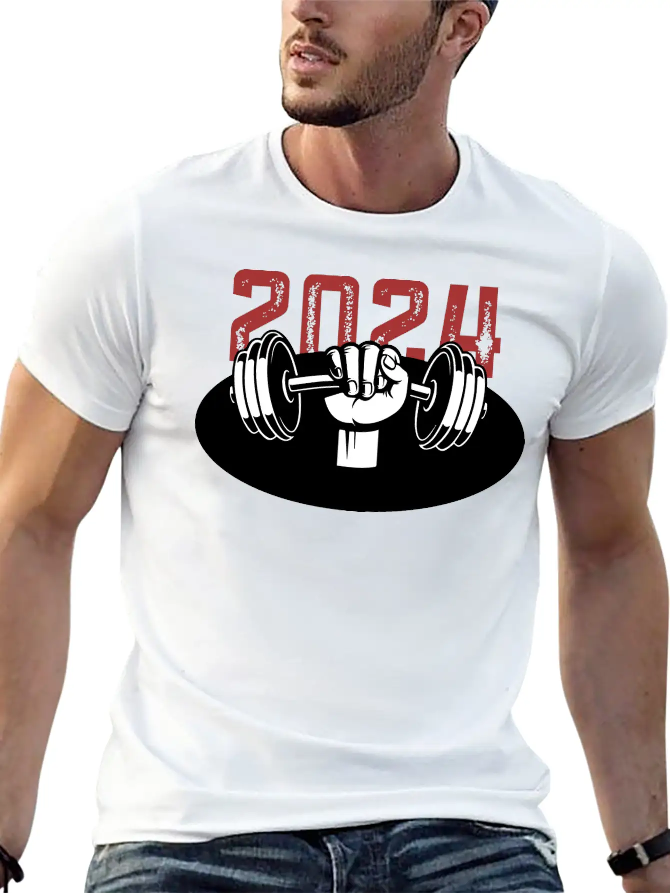 MOTIVITION MGYM 2024T_SHIRT BOY AND MEN Unisex Short Sleeve Soft Cotton T-Shirt – Casual Everyday Wear