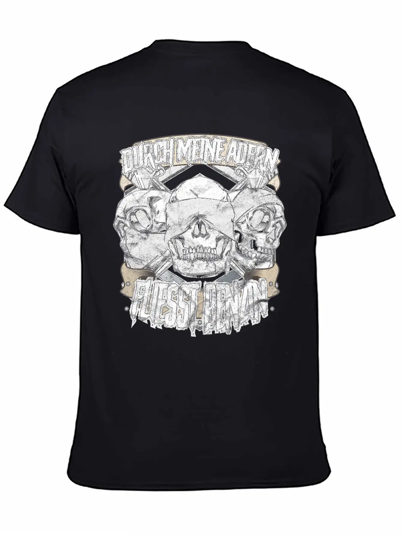 Motorcycle Biker Petrol Instead Of Blood Basic Graphic T-Shirt – Daily Comfort In Soft Cotton